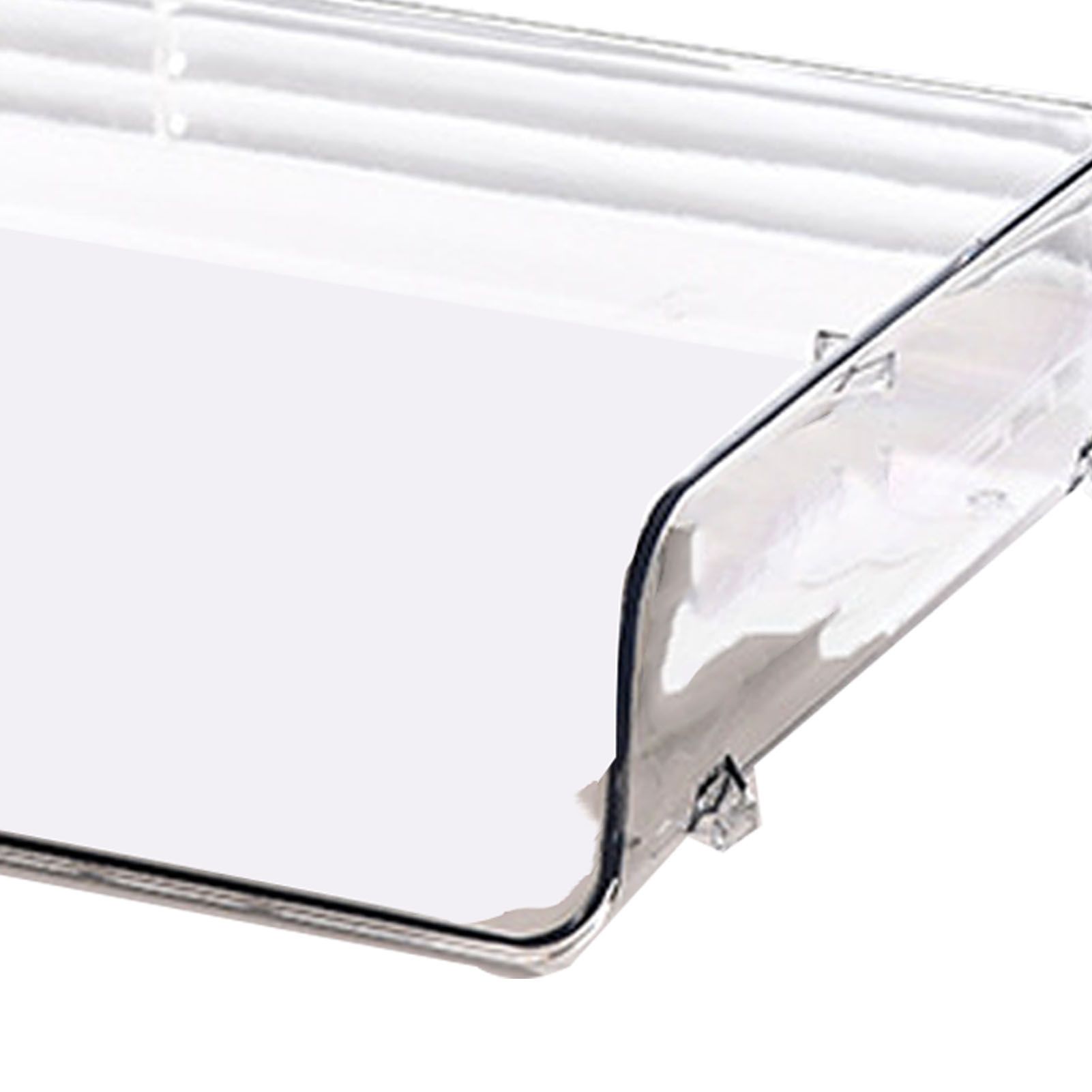 A4 Paper Storage Box Stackable Plastic Large Opening Single Layer Desktop File view 7