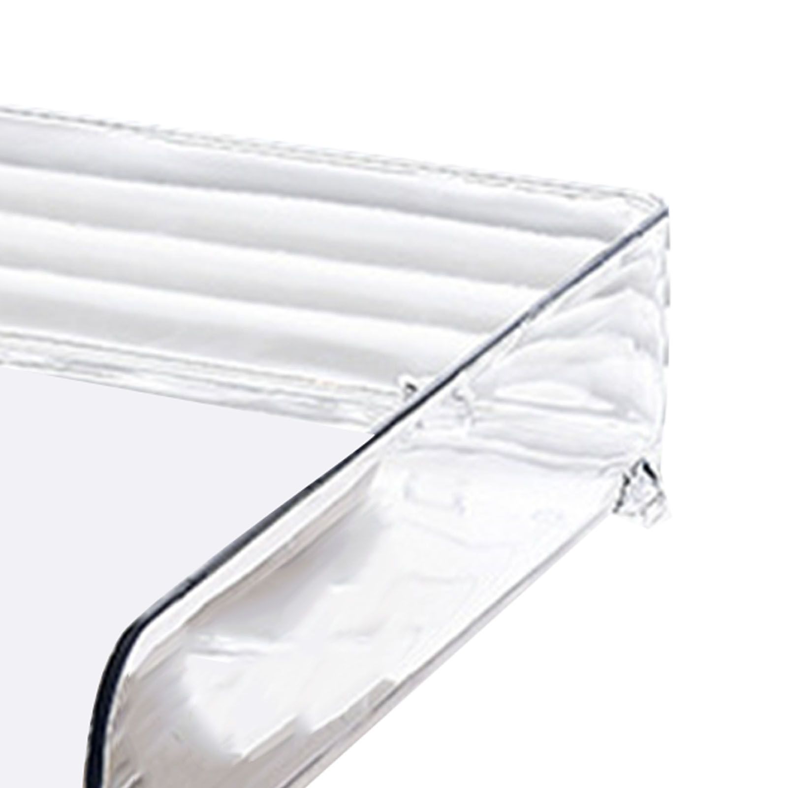 A4 Paper Storage Box Stackable Plastic Large Opening Single Layer Desktop File view 9