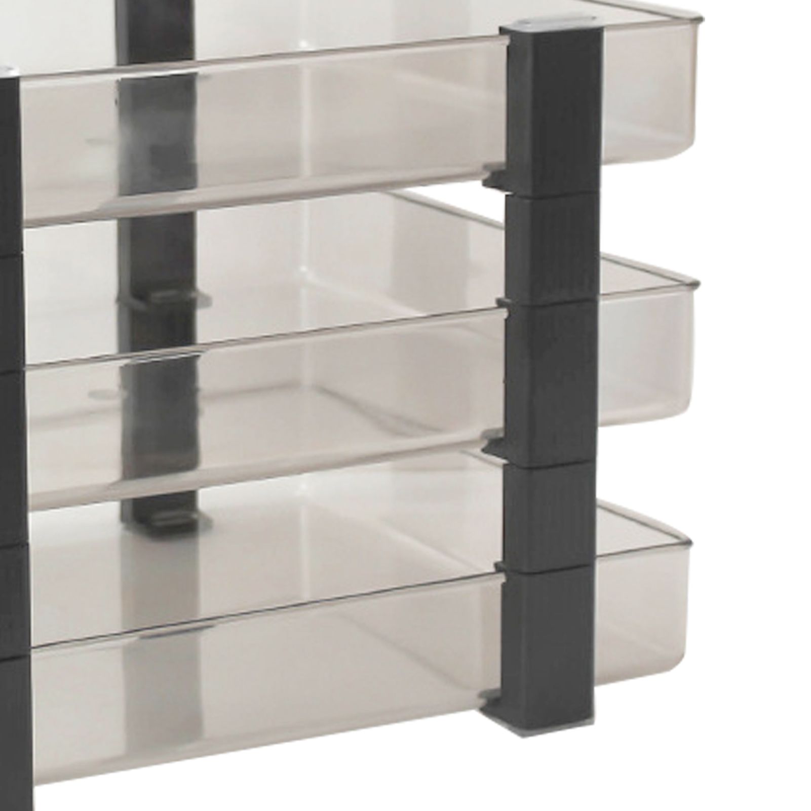 Desk File Letter Tray Layered Classified Documents Rack Acrylic Office Storage view 7