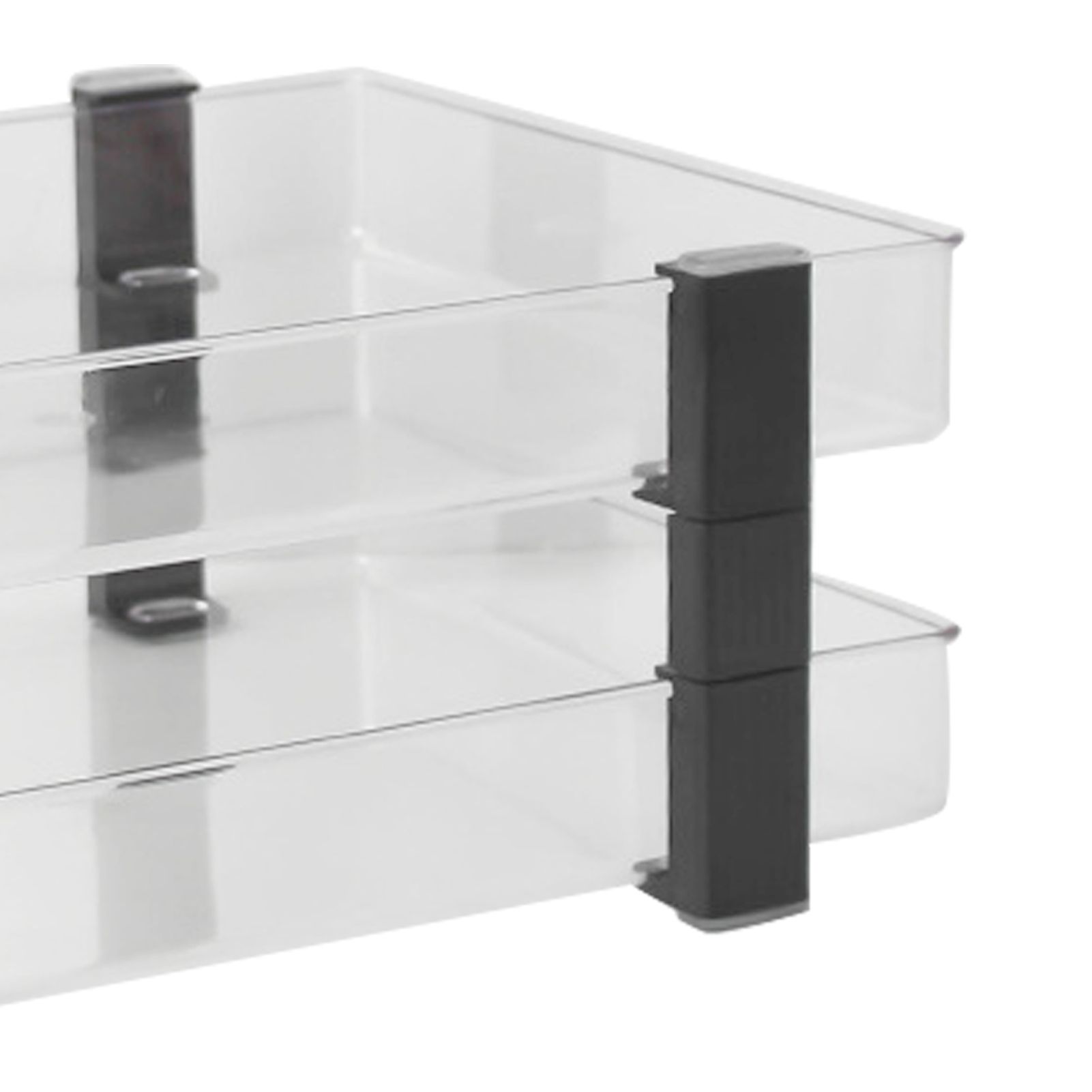 Desk File Letter Tray Layered Classified Documents Rack Acrylic Office Storage view 8