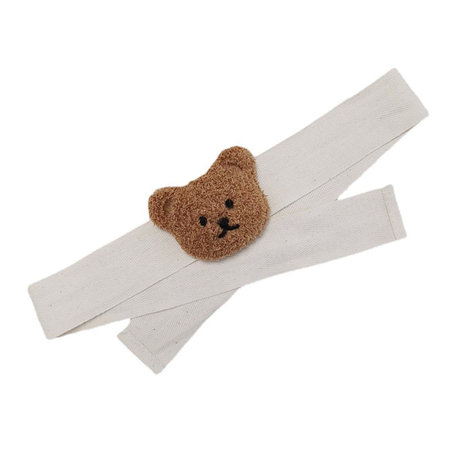 Curtain Tiebacks Embroidered Bear Head Curtain Strap Tie Rope Children Room view 2