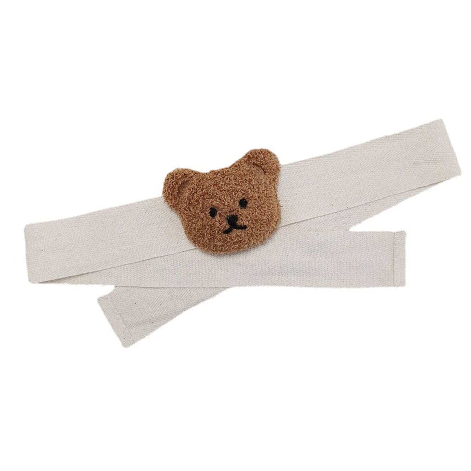 Curtain Tiebacks Embroidered Bear Head Curtain Strap Tie Rope Children Room view 3