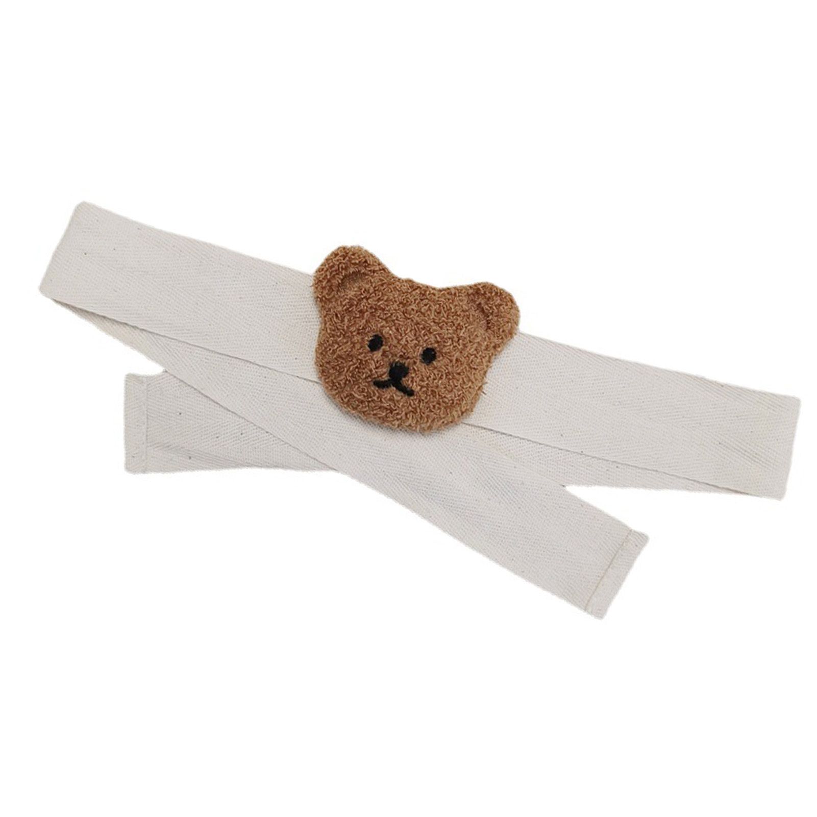 Curtain Tiebacks Embroidered Bear Head Curtain Strap Tie Rope Children Room view 4
