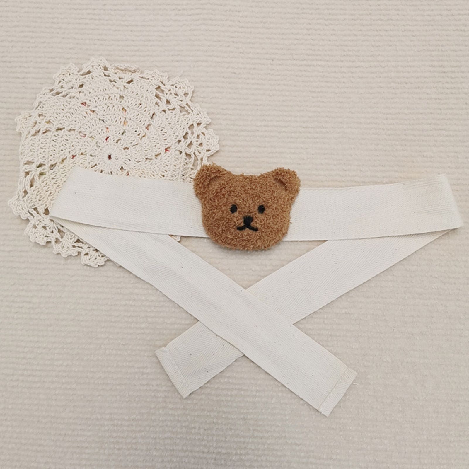 Curtain Tiebacks Embroidered Bear Head Curtain Strap Tie Rope Children Room view 13