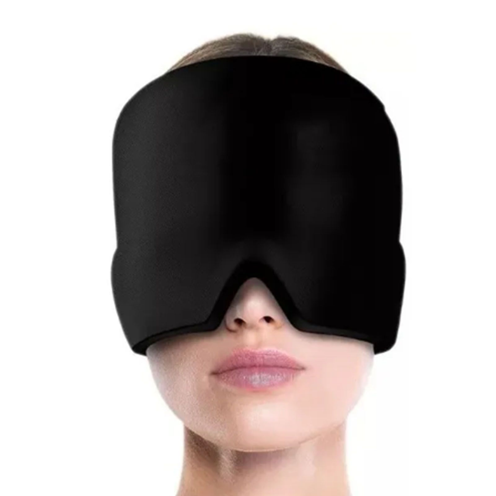 Ice Head Wrap Double Layer Gel Ice Pack Mask for Home Migraine and Headache view 11