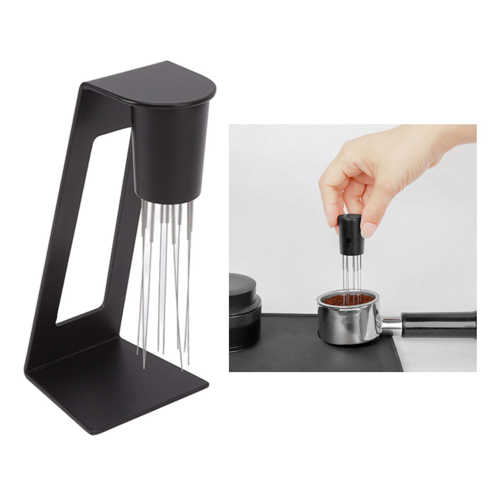 0.4mm Coffee Powder Needle Distributor Magnetic Detachable Coffee Stirrer view 12