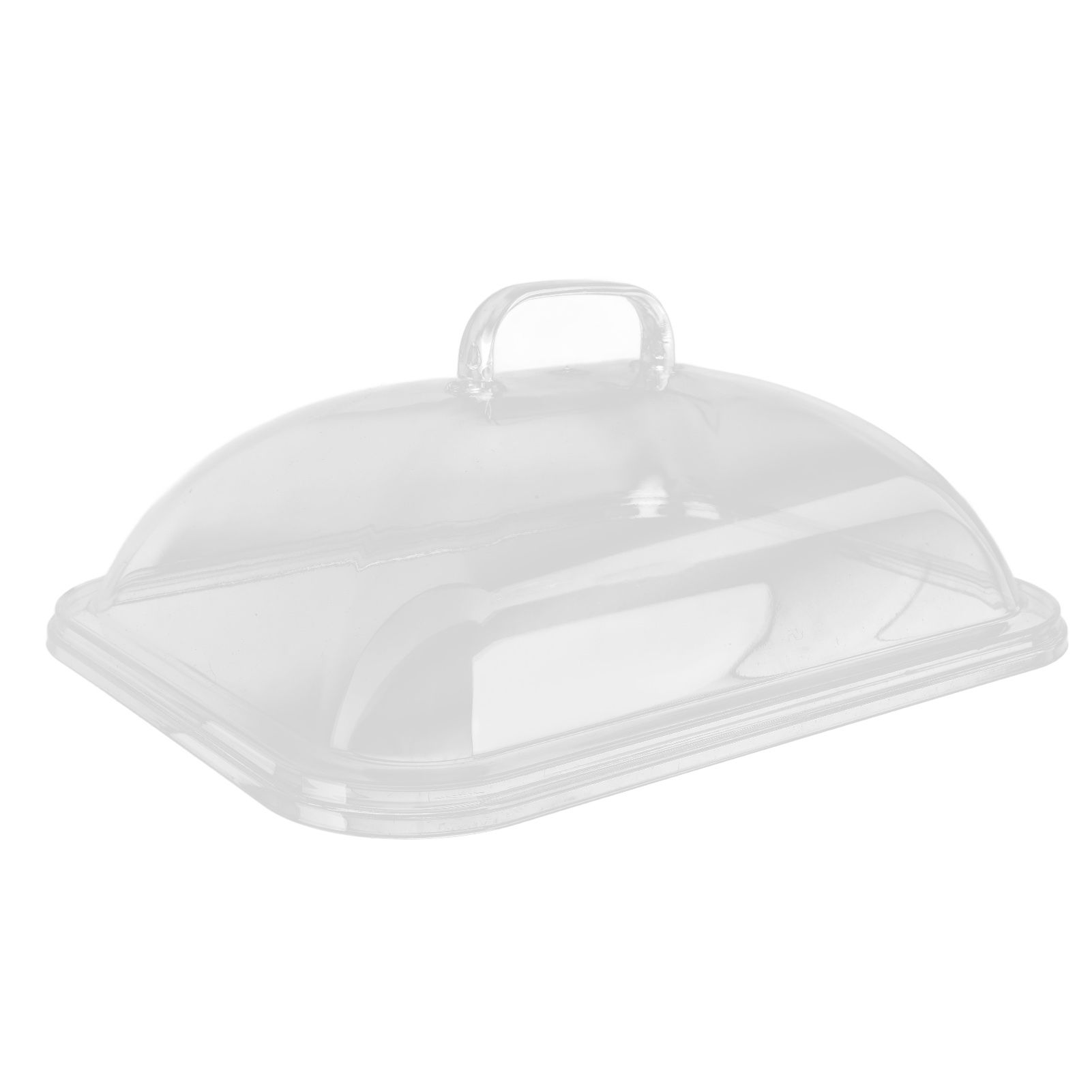 Splatter Cover Clear Transparent Acrylic Dustproof Rectangle Shape Convenient view 3