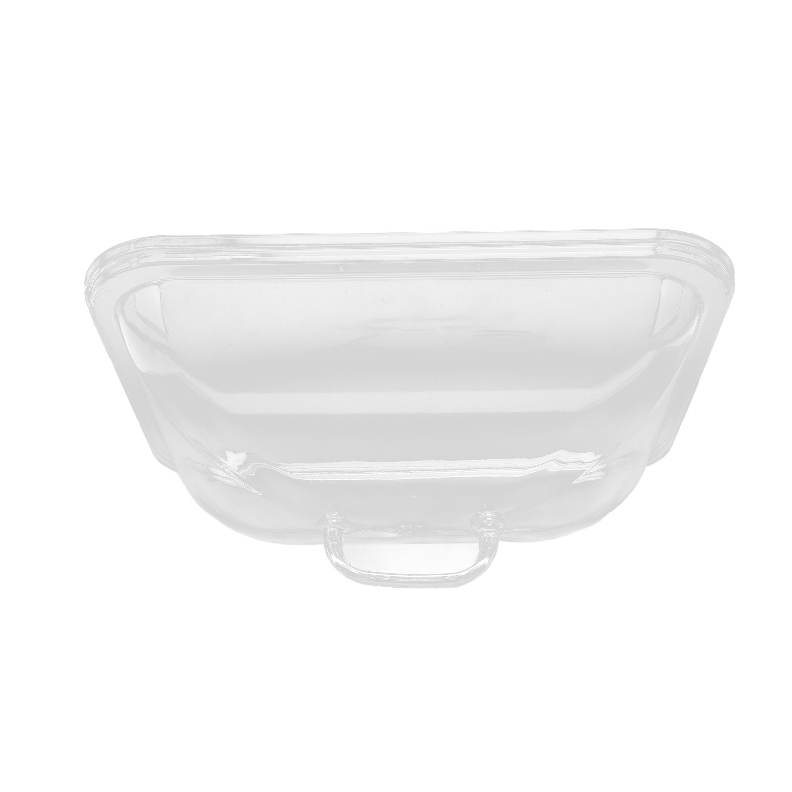 Splatter Cover Clear Transparent Acrylic Dustproof Rectangle Shape Convenient view 5
