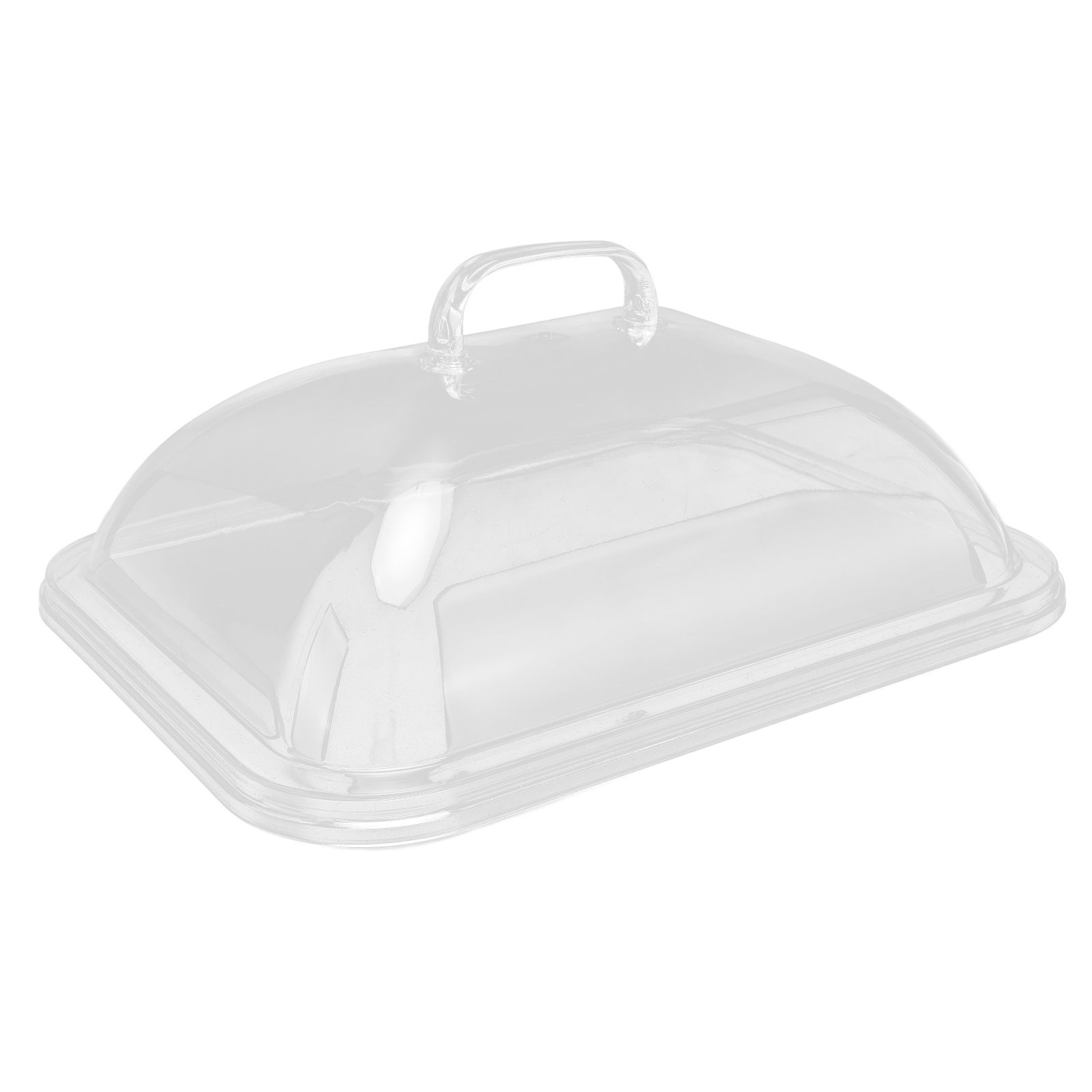 Splatter Cover Clear Transparent Acrylic Dustproof Rectangle Shape Convenient view 7
