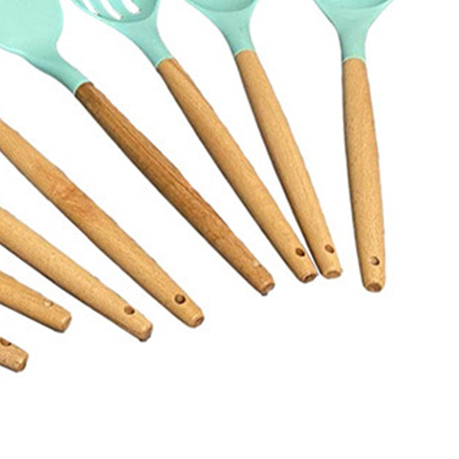 12pcs Nylon Cooking Utensil Set BPA Free Heat Resistant Prevents Stick Kitchen view 8