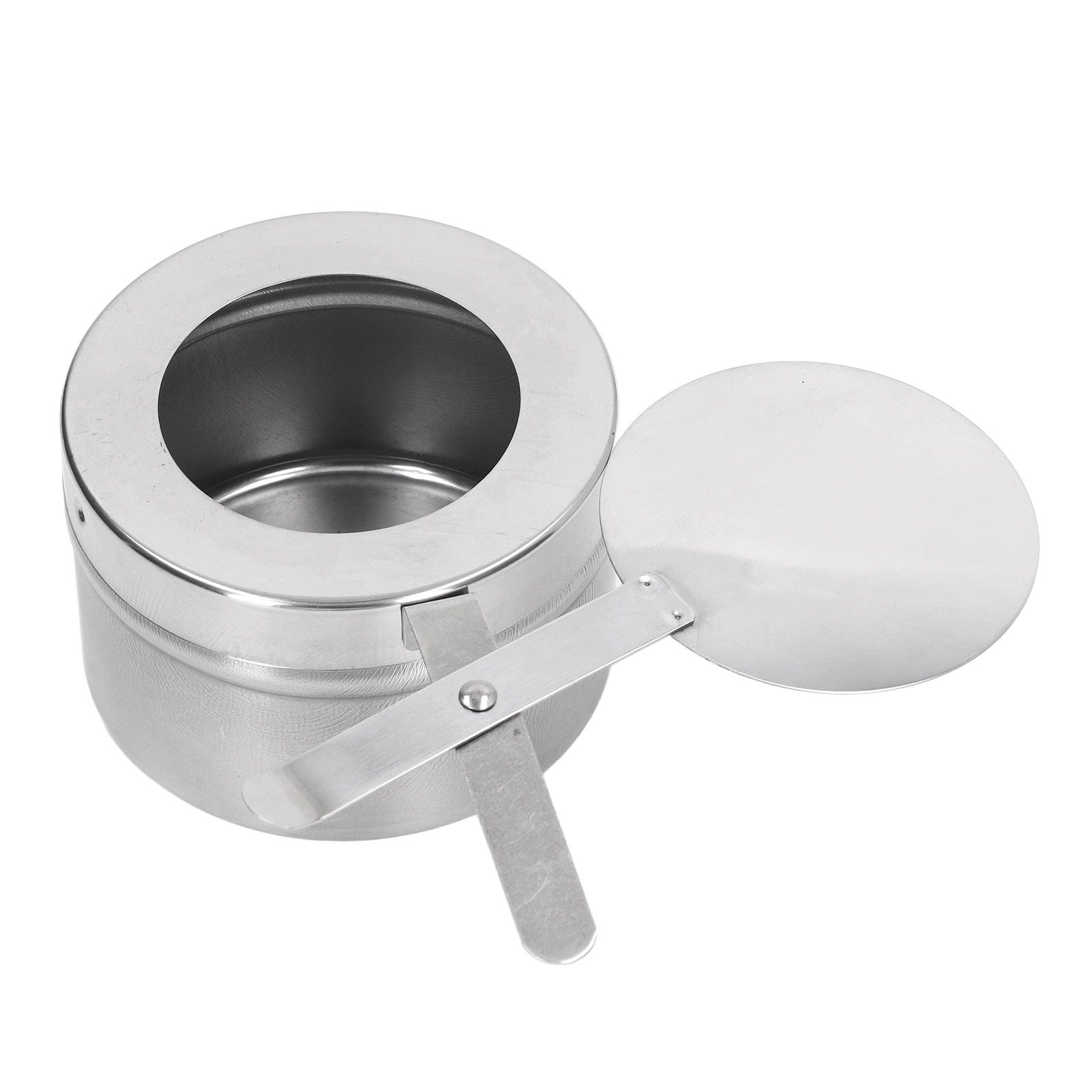 Wax Heating Furnace with Handle and Cover Stainless Steel Portable Food view 7
