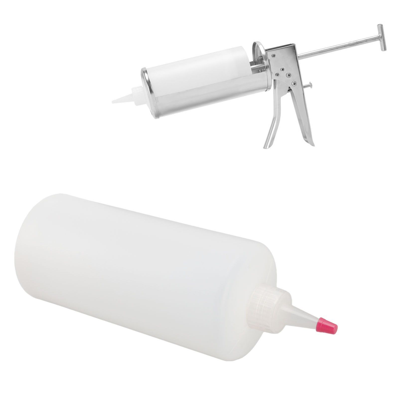 Burger Sauce Bottle Detachable Easy to Clean Hamburger Jam Filler Bottle with view 12