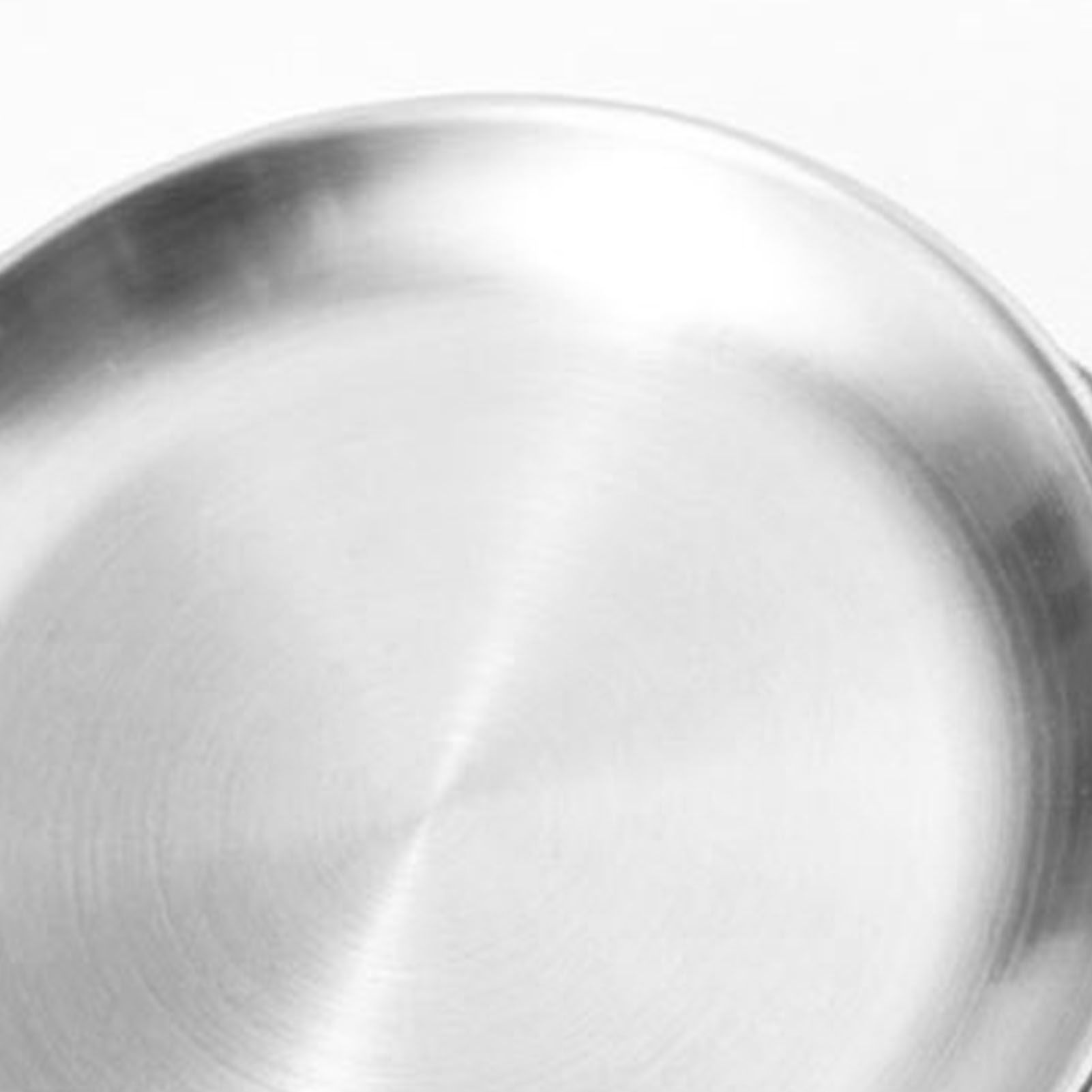 Stainless Steel Round Pizza Pan Tray Diameter 11.8in Round Brushed Metal view 7