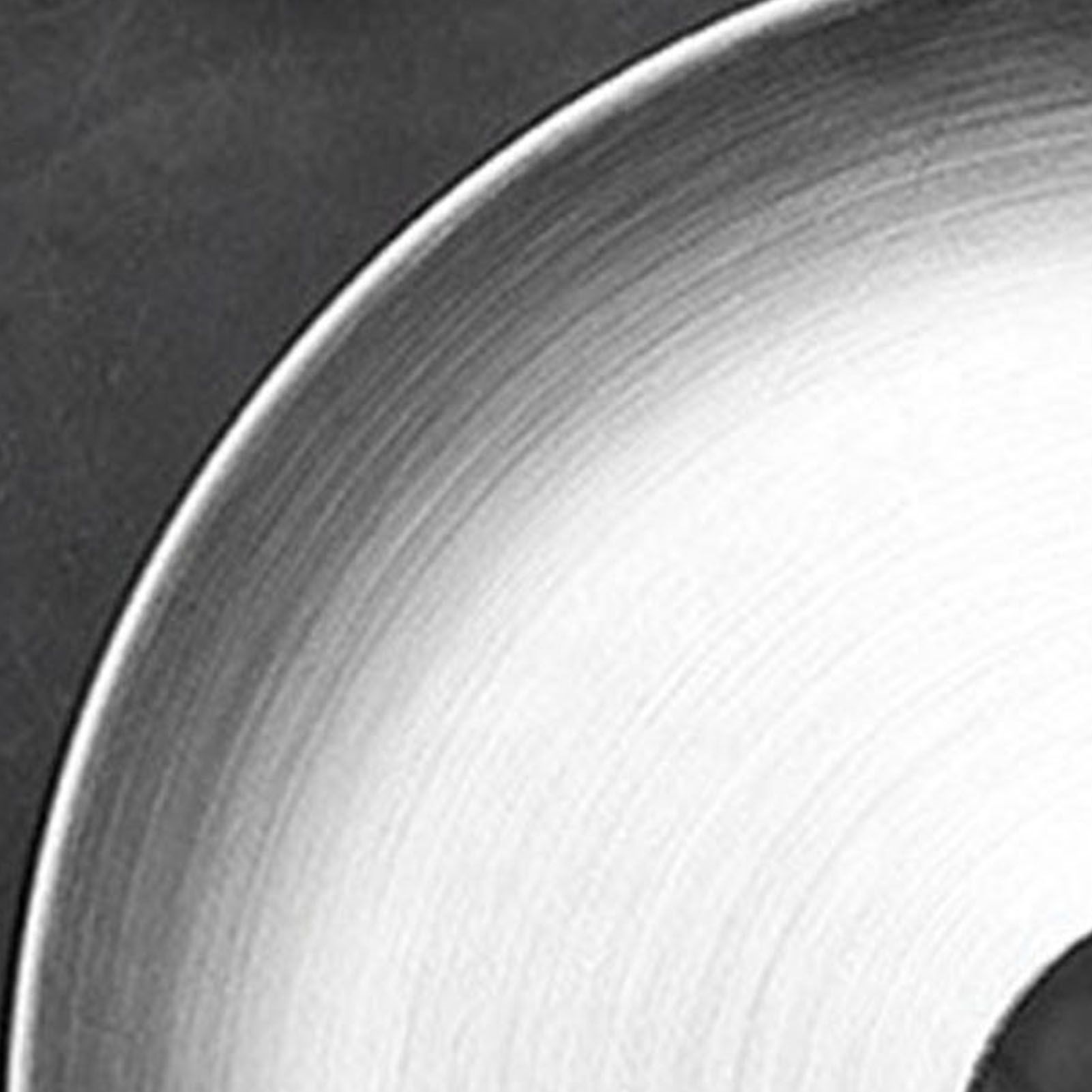Stainless Steel Round Pizza Pan Tray Diameter 11.8in Round Brushed Metal view 8