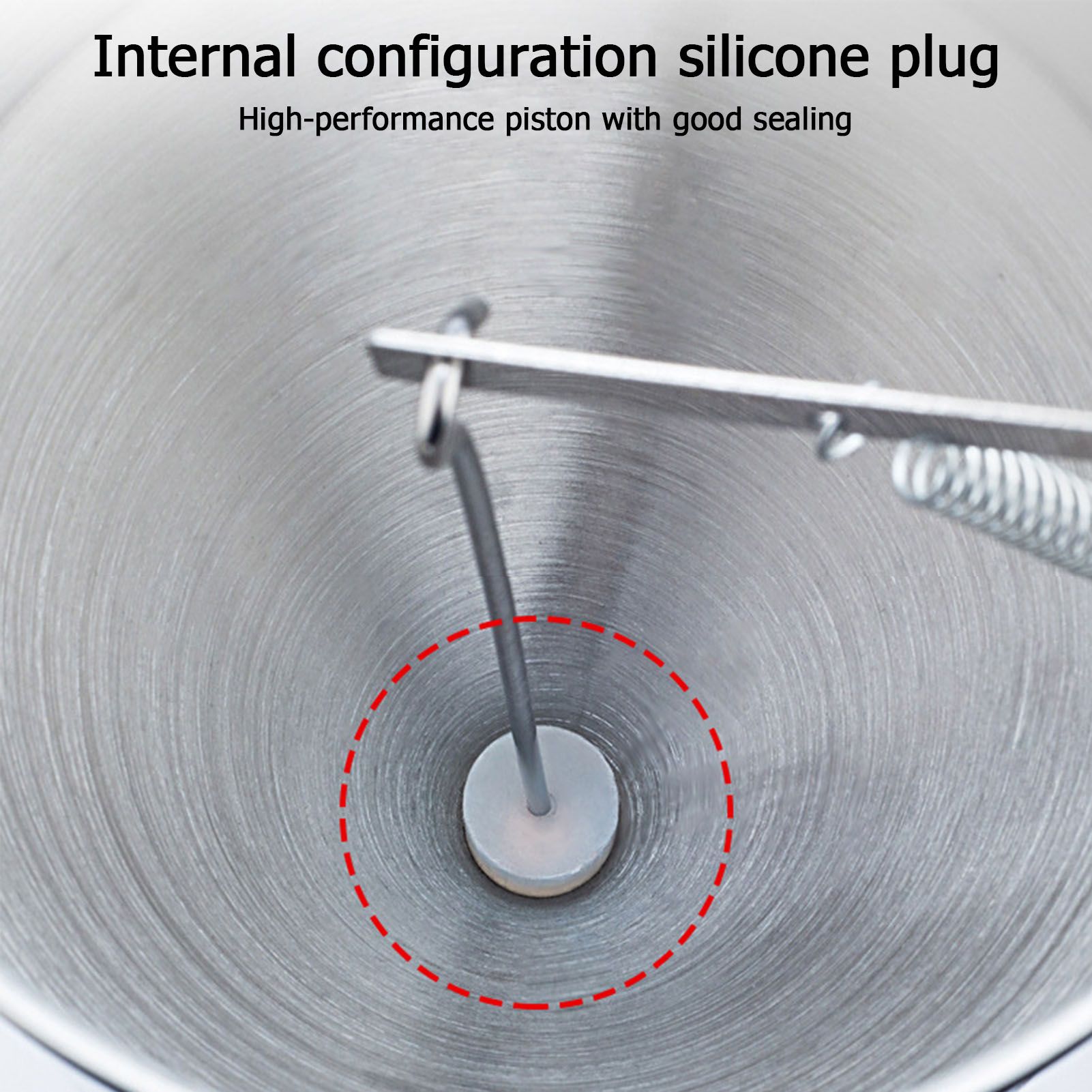 Stainless Steel Pancake Batter Dispenser Funnel 1200ML Large Capacity Conical view 15