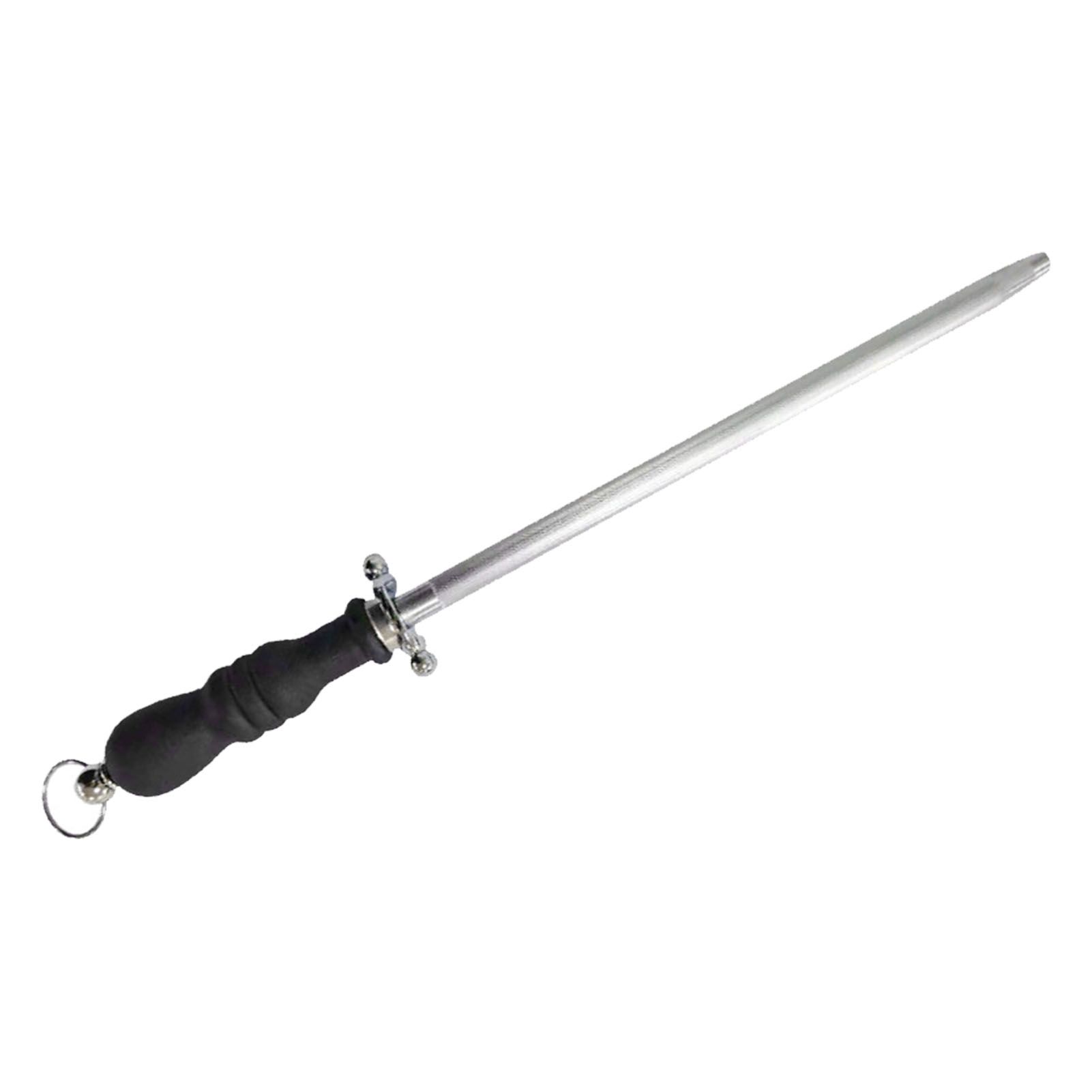 10in Knife Sharpener Stick Professional Honing Blade Sharpening Rod Stick for view 3