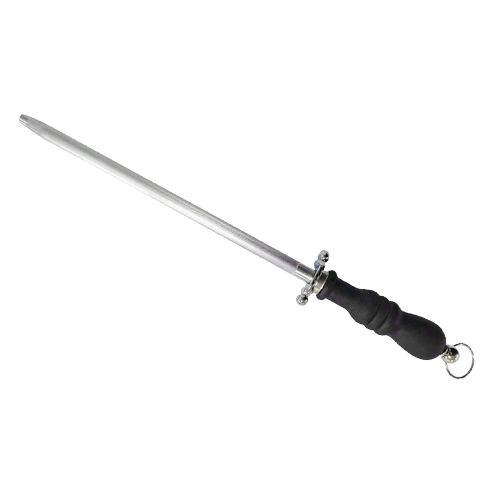 10in Knife Sharpener Stick Professional Honing Blade Sharpening Rod Stick for view 4