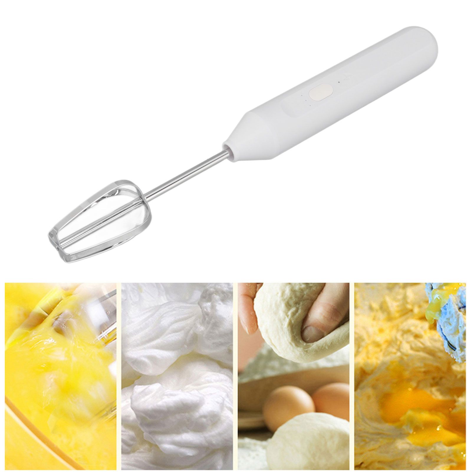 Electric Handheld Egg Beater Electric Milk Frother Coffee Blender Milkshake view 12