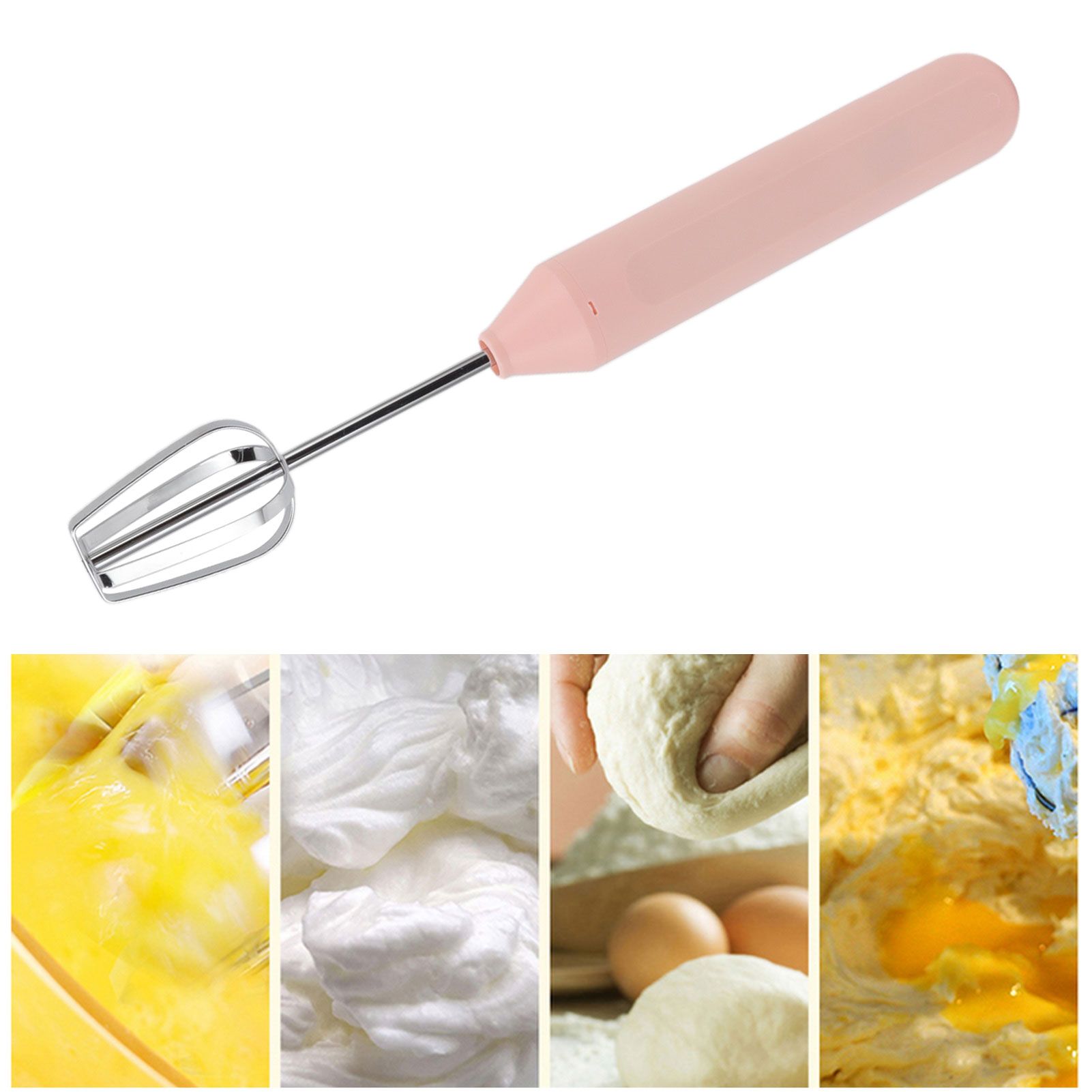 Electric Handheld Egg Beater Electric Milk Frother Coffee Blender Milkshake view 11