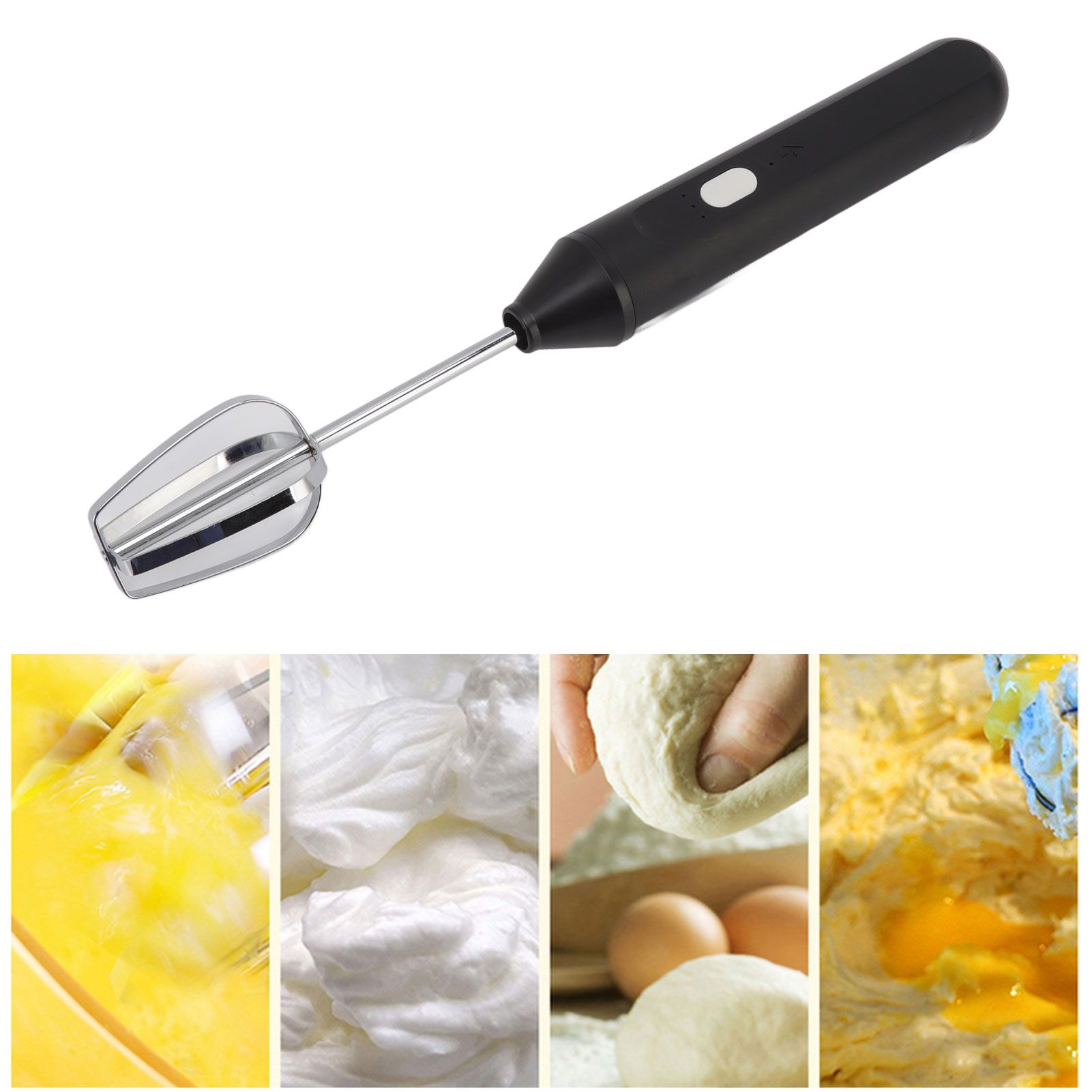 Electric Handheld Egg Beater Electric Milk Frother Coffee Blender Milkshake view 11