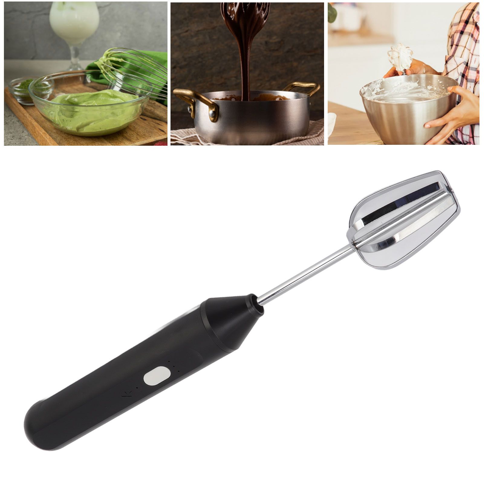 Electric Handheld Egg Beater Electric Milk Frother Coffee Blender Milkshake view 12