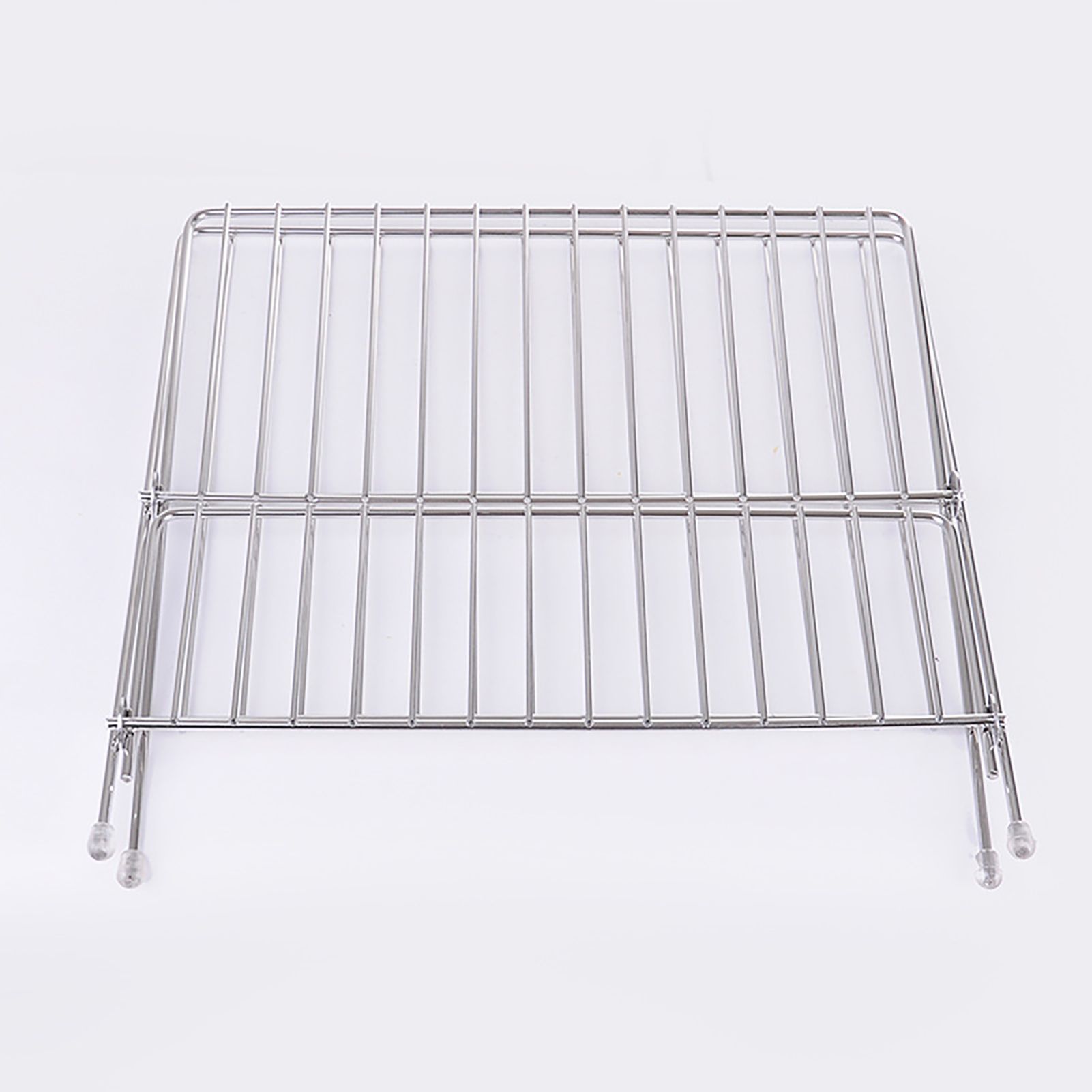 Dish Drainers Foldable X Shape 2 Tier Dish Drying Rack Dinner Plate Bowl view 10