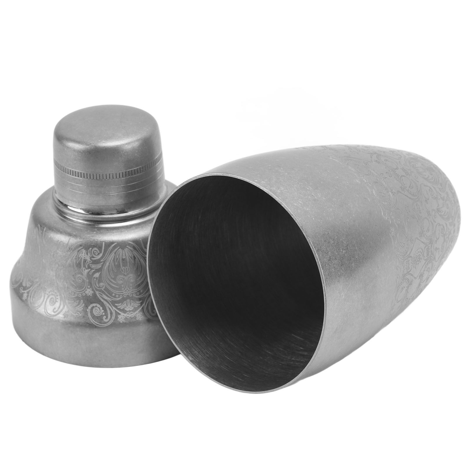 Cocktail Shaker 304 Stainless Steel Boston Shaker Mixer with Built in Strainer view 7