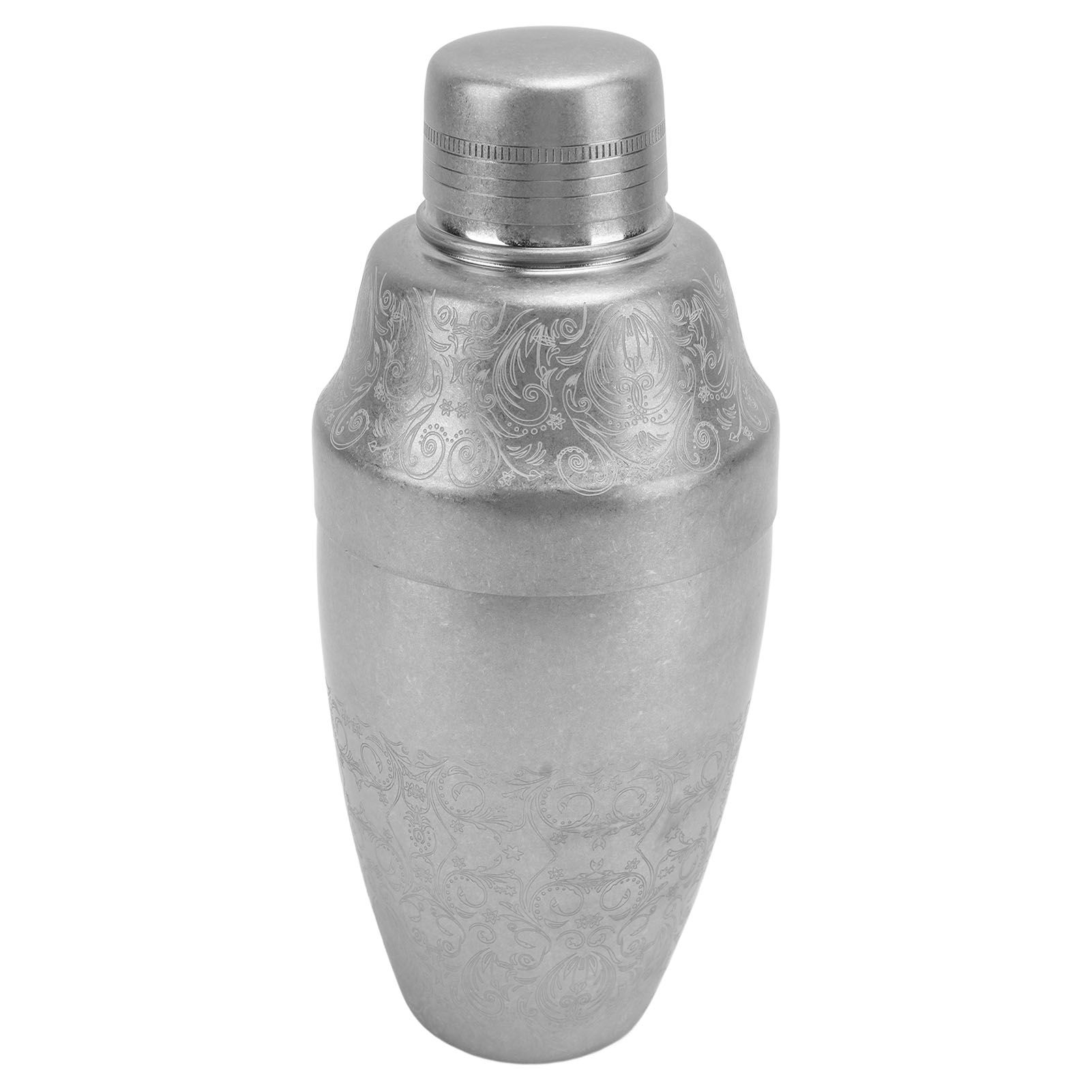 Cocktail Shaker 304 Stainless Steel Boston Shaker Mixer with Built in Strainer view 9