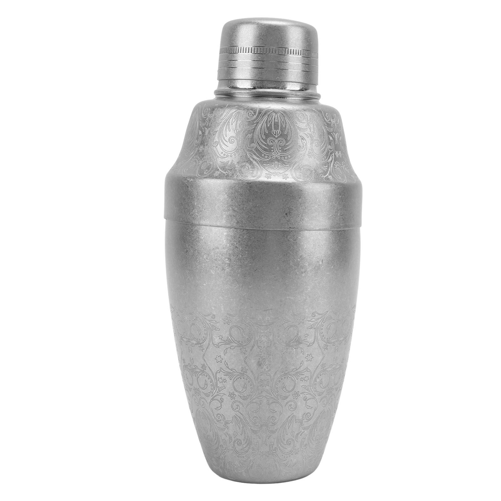 Cocktail Shaker 304 Stainless Steel Boston Shaker Mixer with Built in Strainer view 14