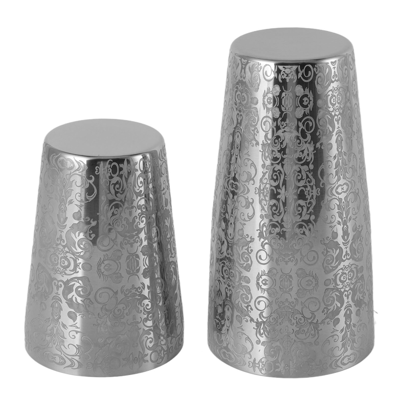 Stainless Steel Cocktail Shaker Engraved Martini Shaker Silver Japanese view 6