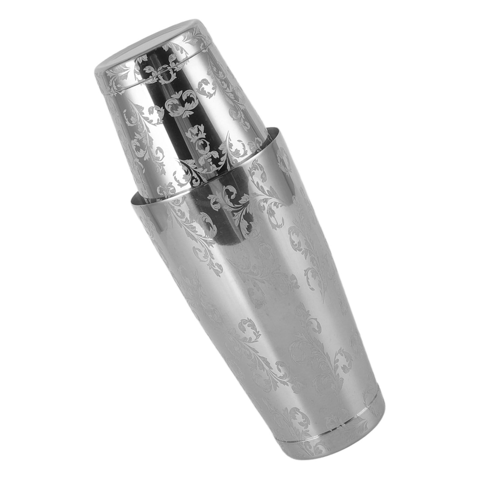 Stainless Steel Cocktail Shaker Engraved Martini Shaker Silver Japanese view 10