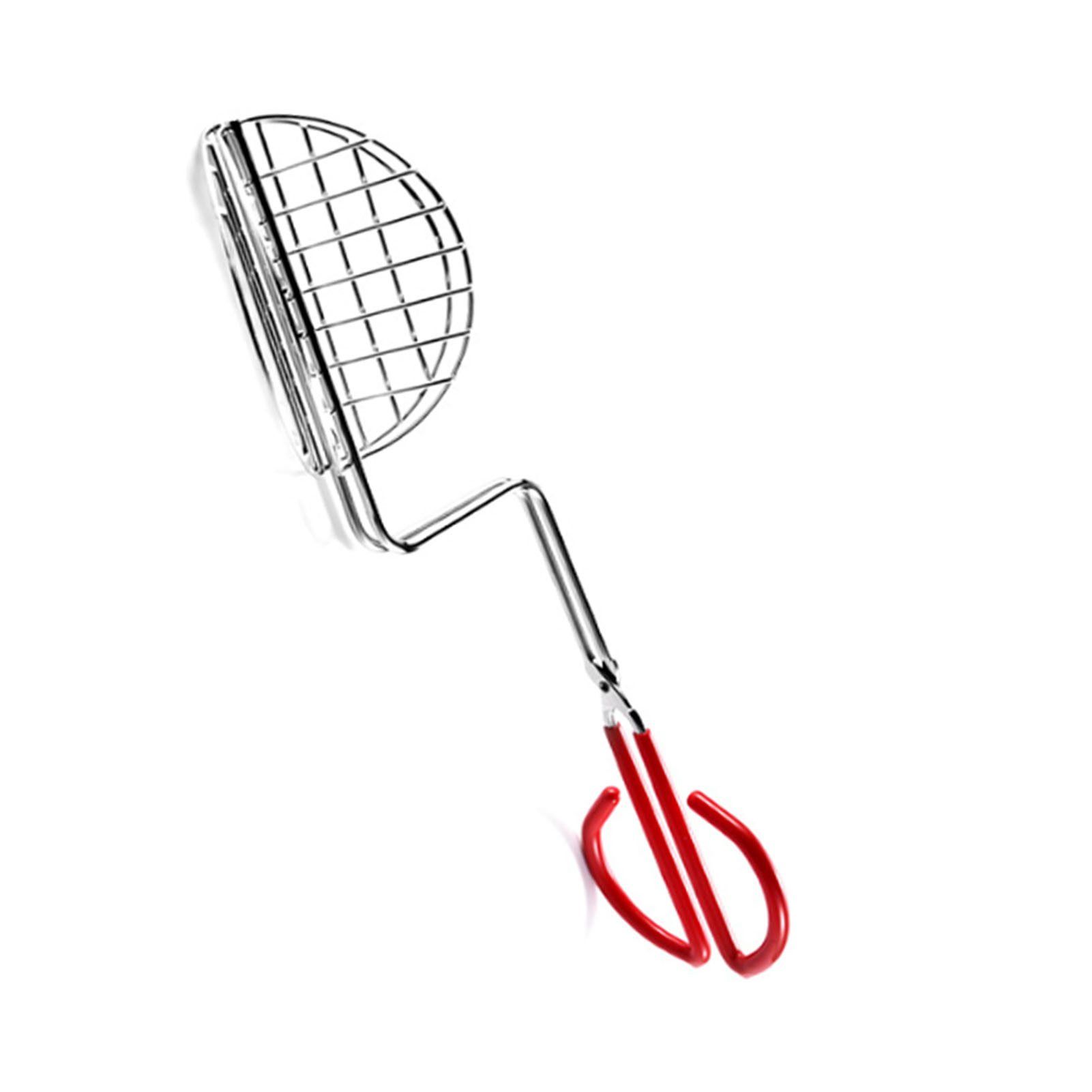 Taco Shell Tong with Long Handle Stainless Steel Taco Press For Making view 4