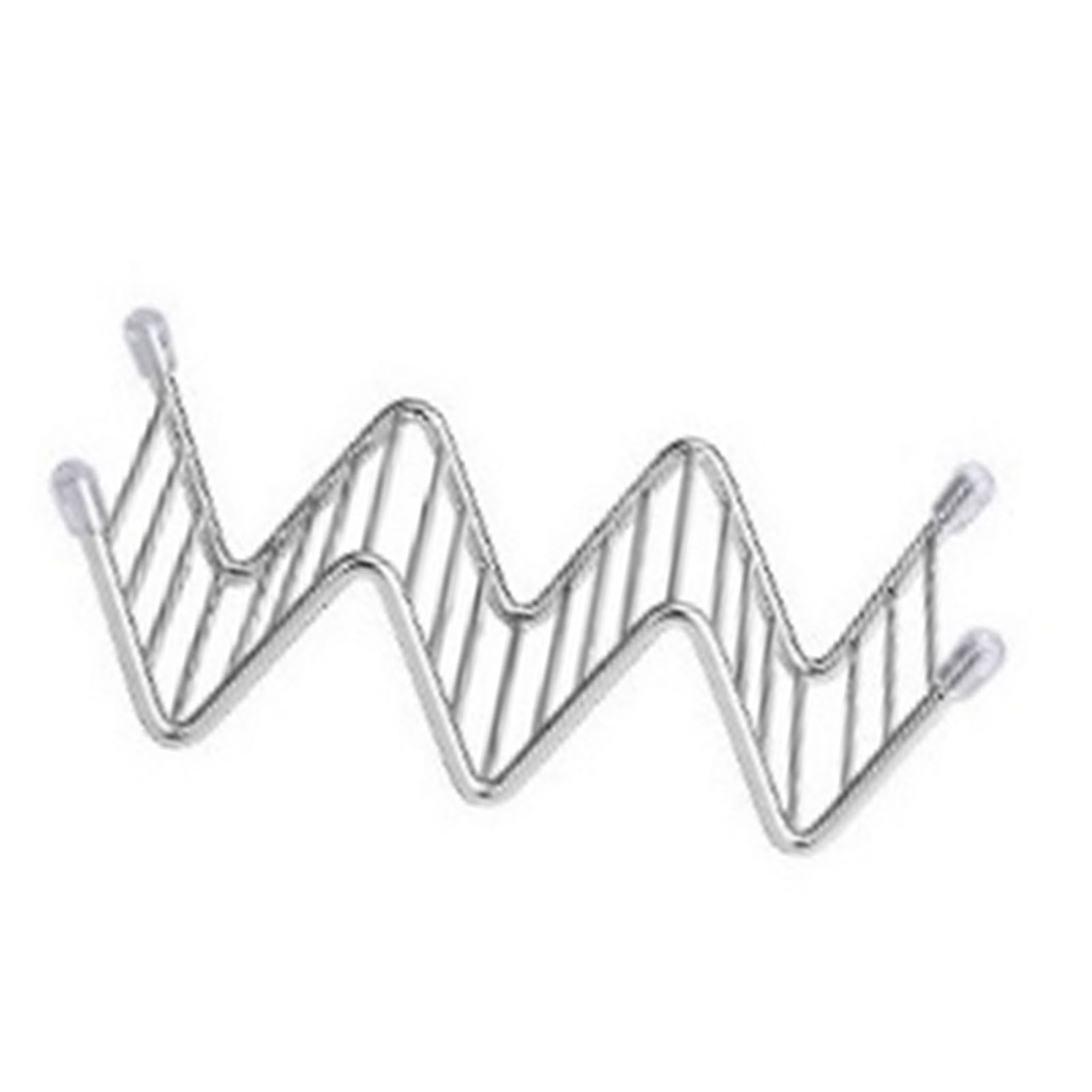 Stainless Steel V Shaped Taco Holder Corn Roll Spring Roll Taco Stand Home view 10