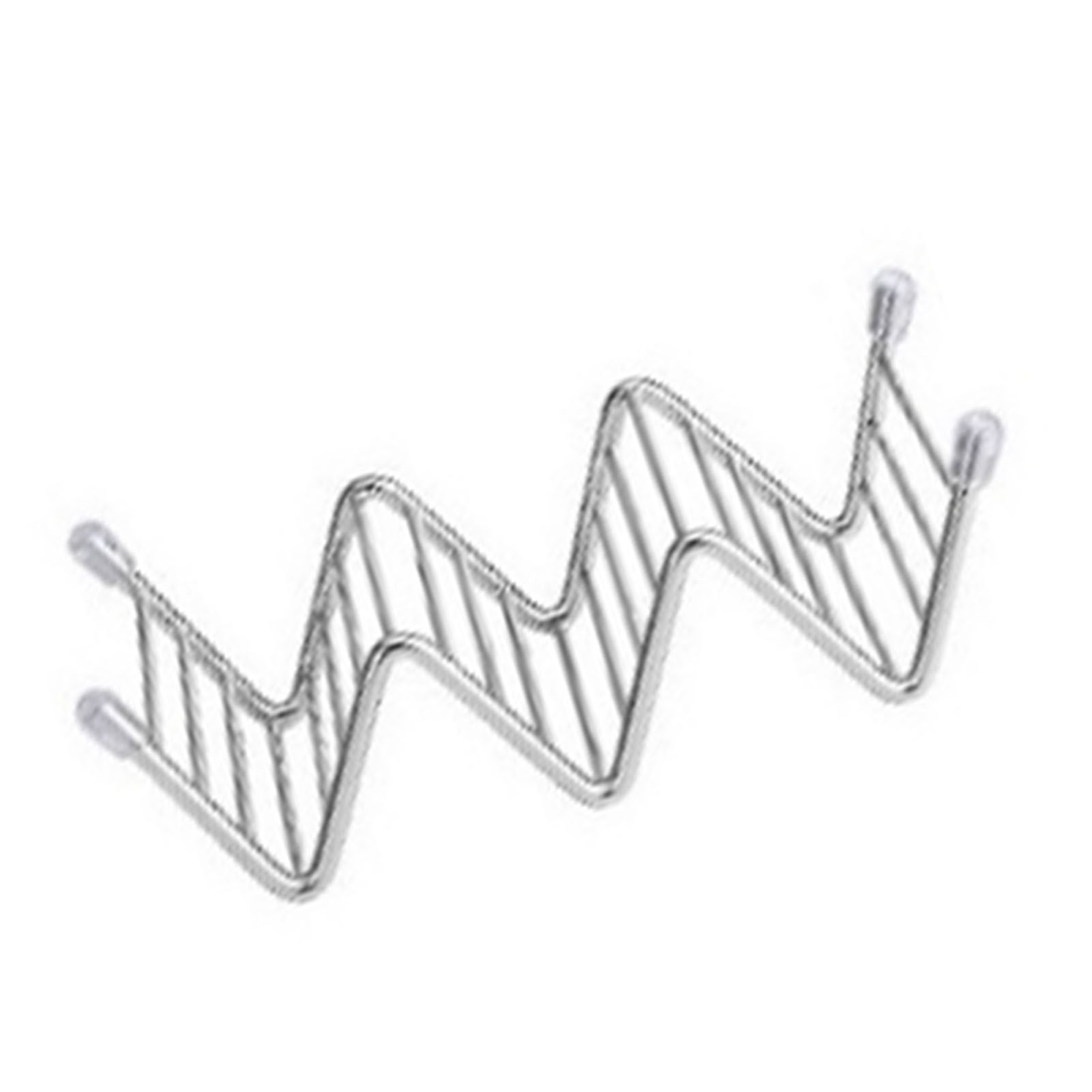 Stainless Steel V Shaped Taco Holder Corn Roll Spring Roll Taco Stand Home view 11