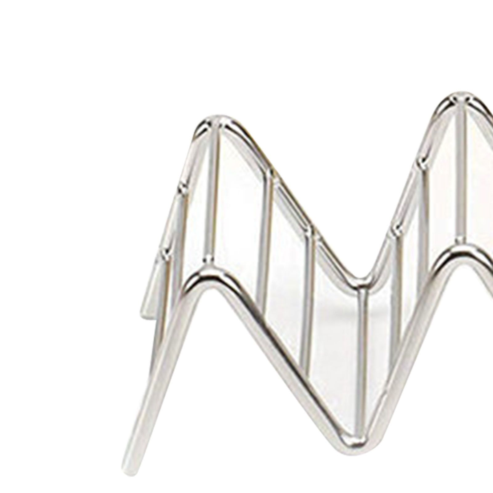 Stainless Steel V Shaped Taco Holder Corn Roll Spring Roll Taco Stand Home view 9