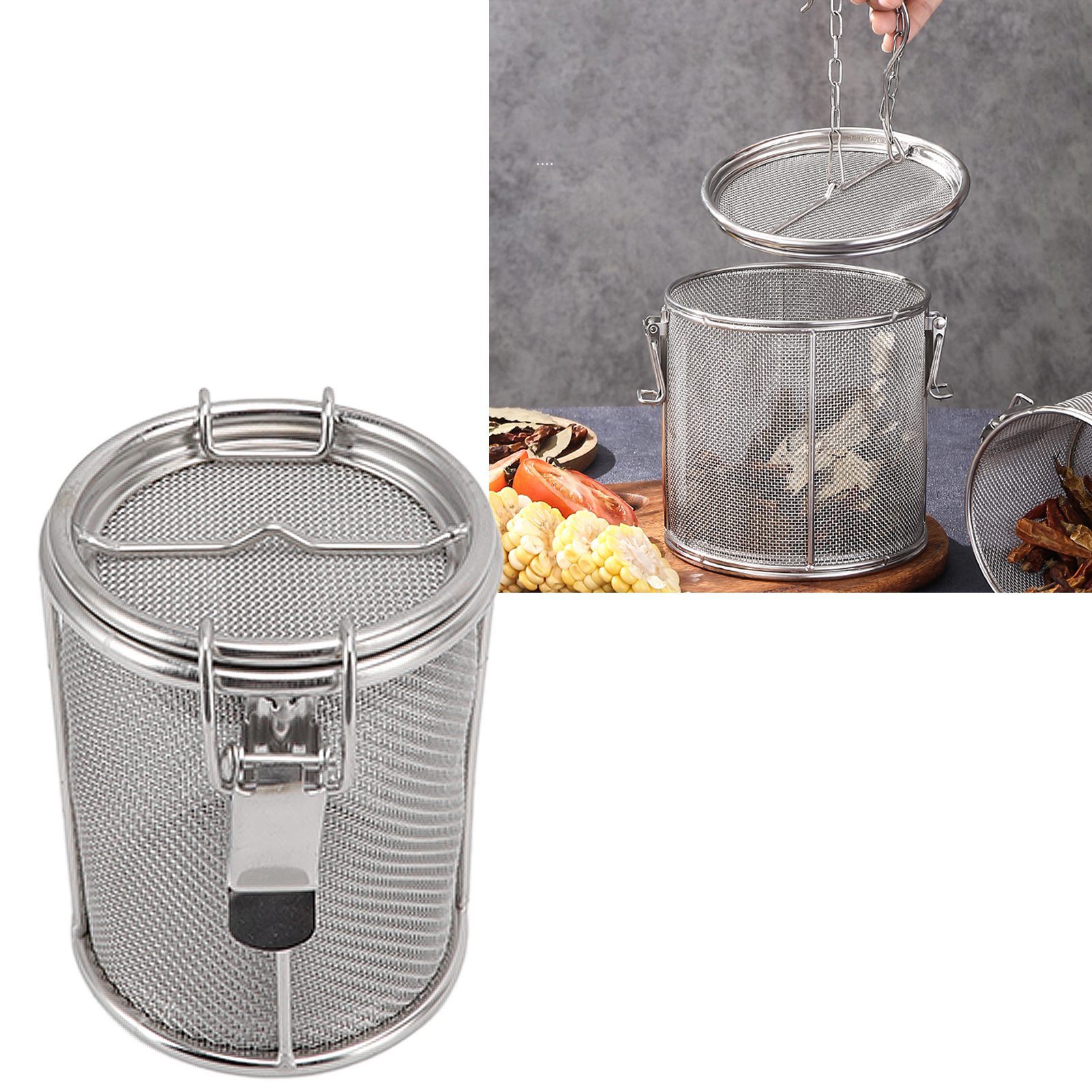 Stainless Steel Tea Ball Infuser Stainless Steel Spice Seasoning Strainer with view 11