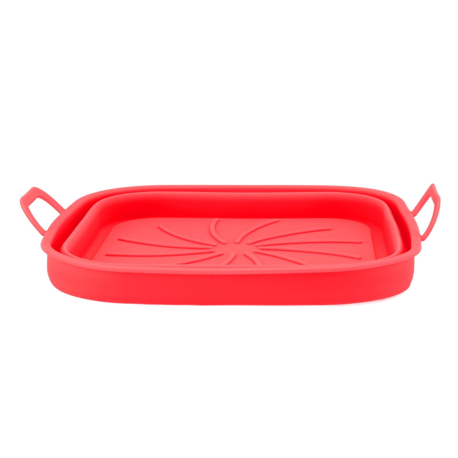 20.5cm Fryer Liners Square Folding Dishwasher Safe Silicone Fryer Pot Basket view 4