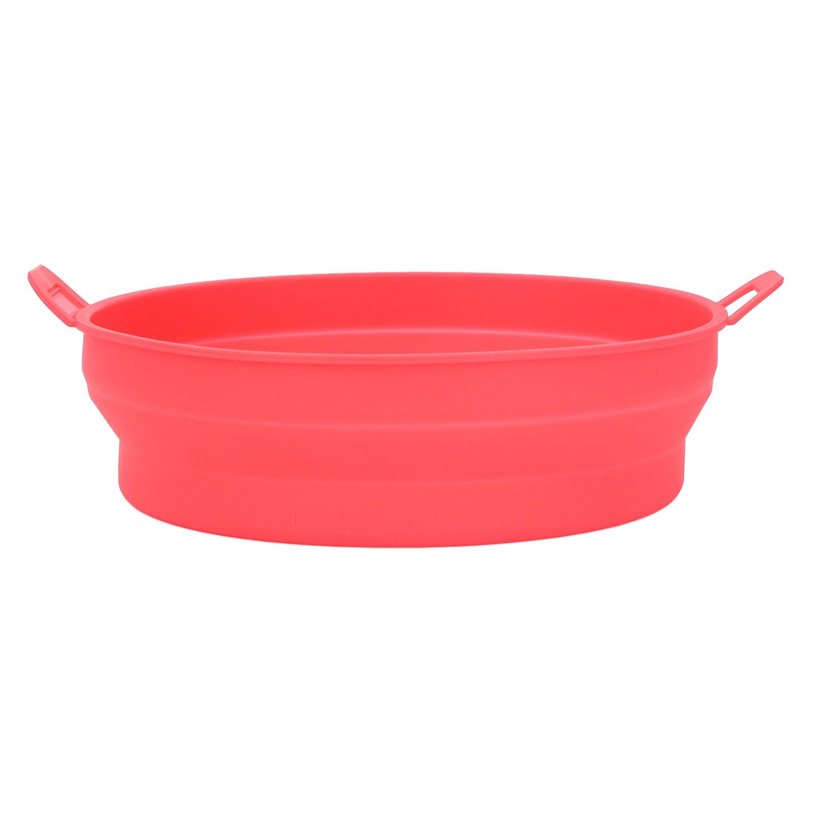 Foldable Fryer Silicone Liner Food Grade High Temperature Resistant Round view 3