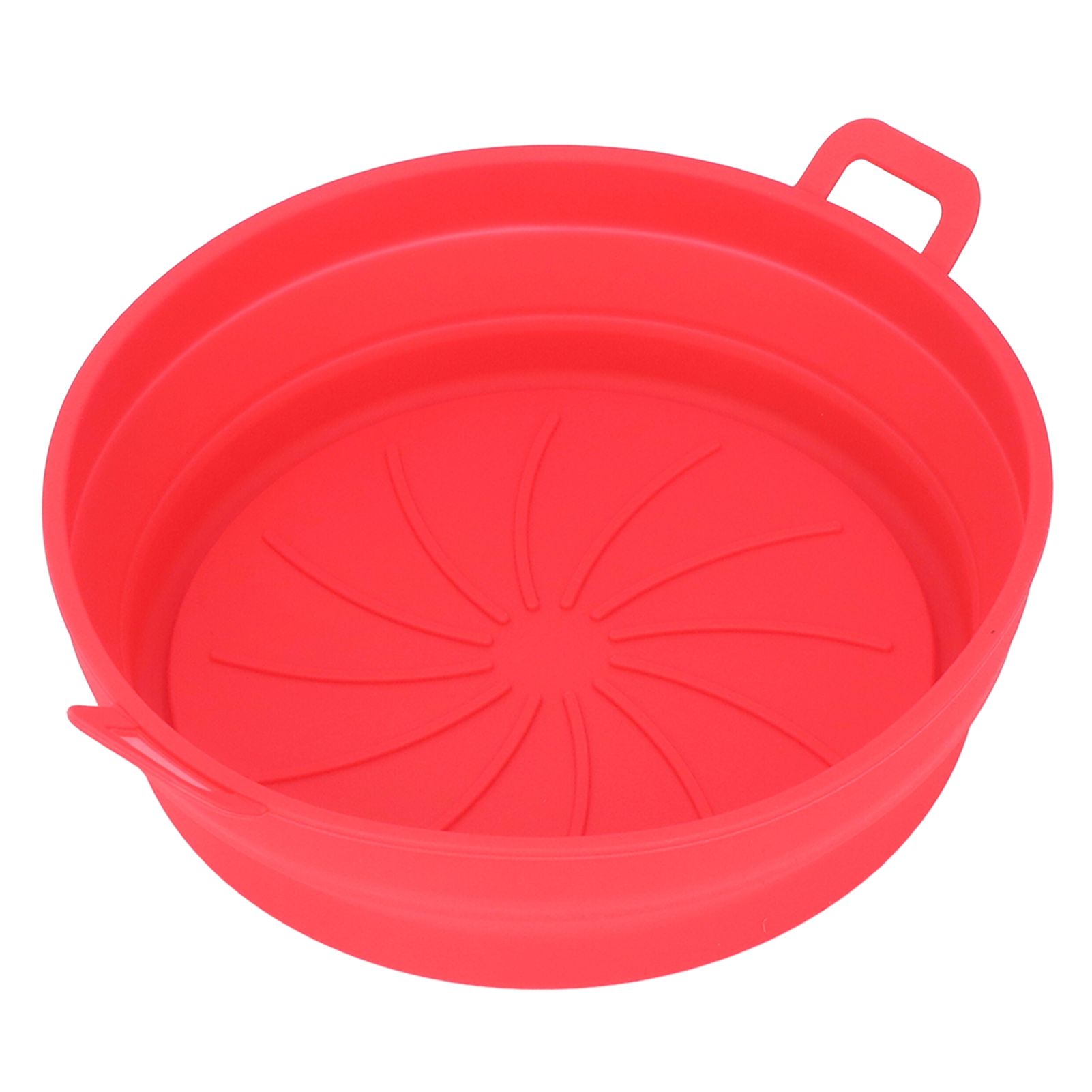 Foldable Fryer Silicone Liner Food Grade High Temperature Resistant Round view 5