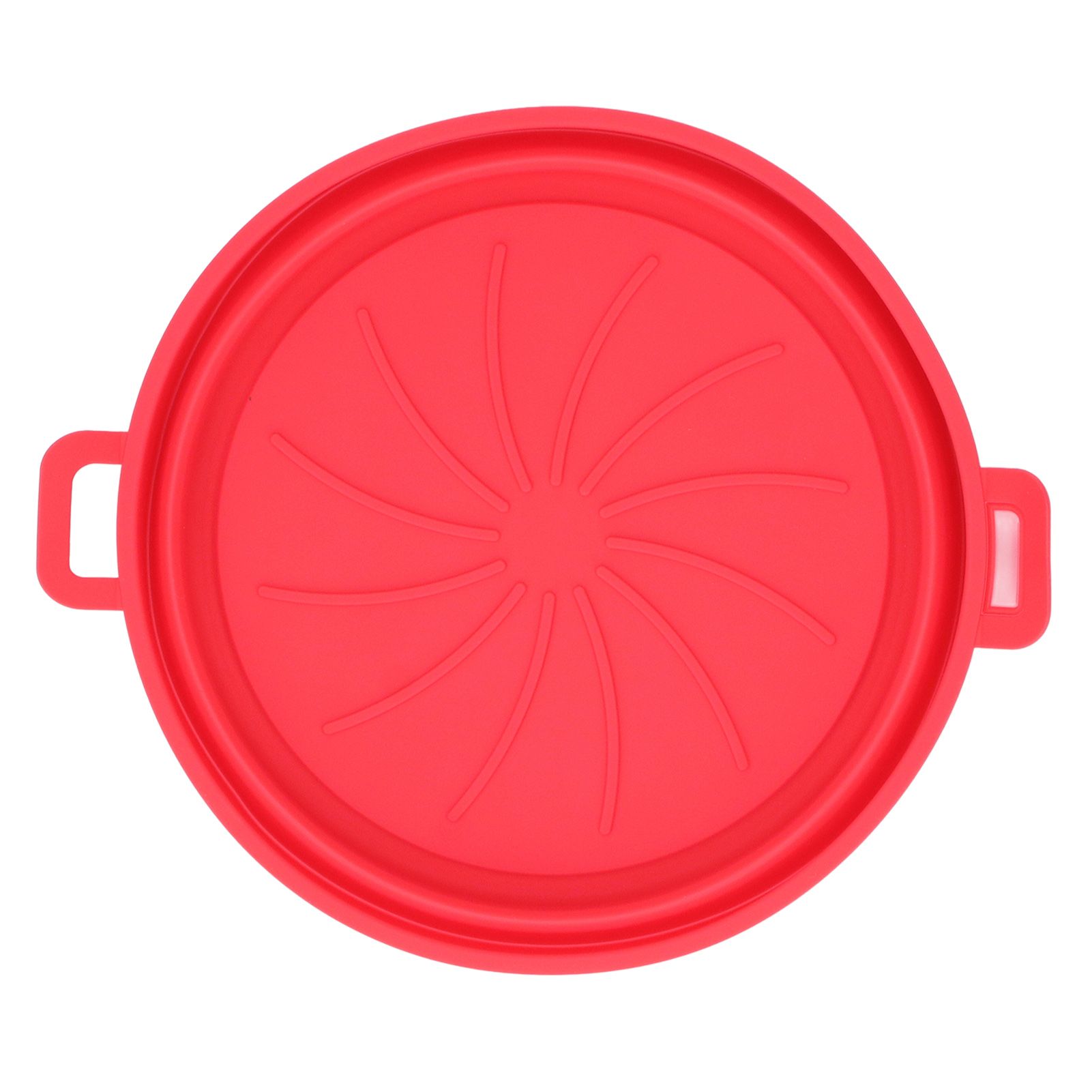 Foldable Fryer Silicone Liner Food Grade High Temperature Resistant Round view 9