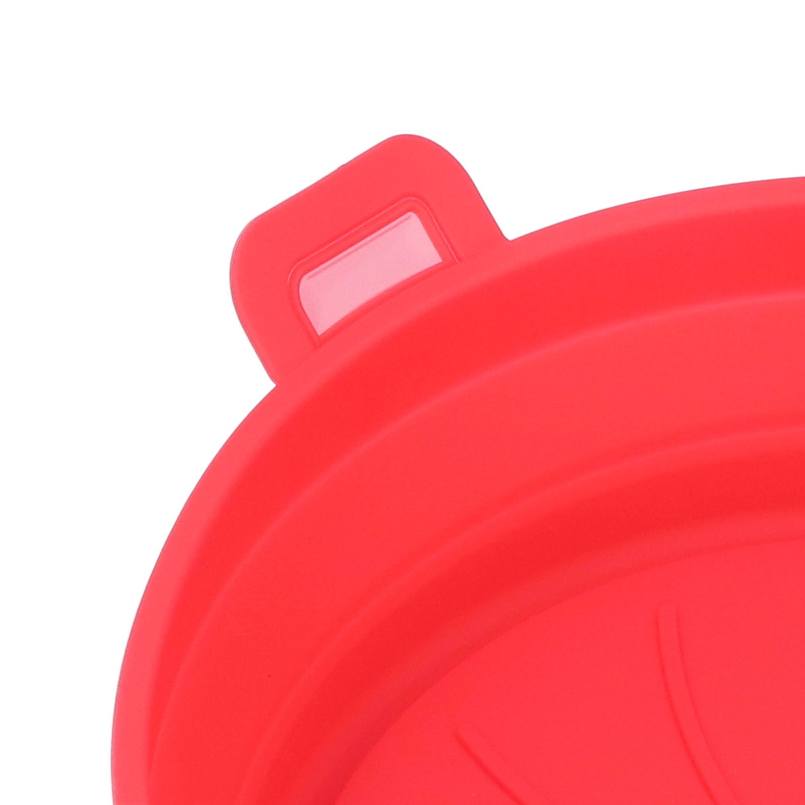 Foldable Fryer Silicone Liner Food Grade High Temperature Resistant Round view 15
