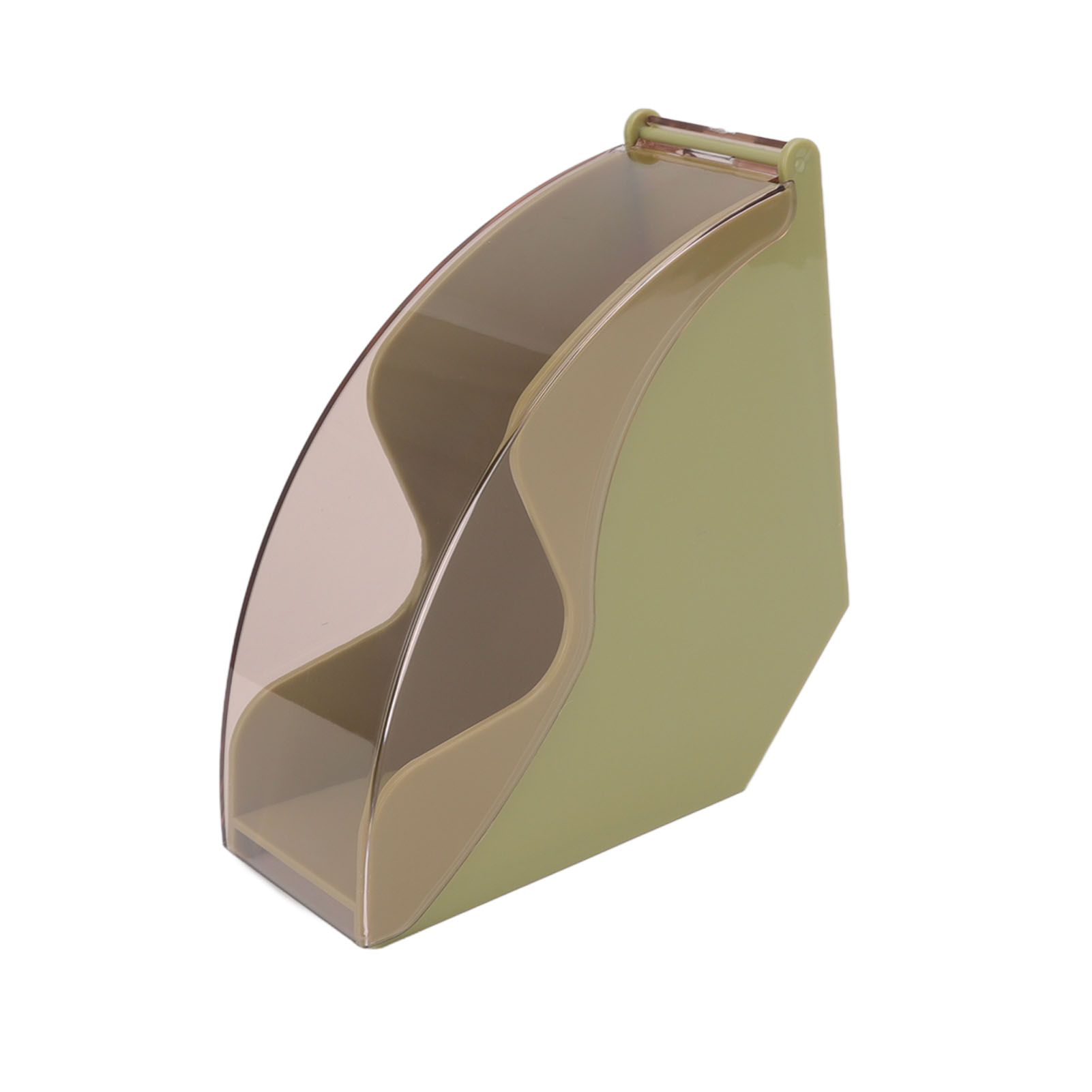 Coffee Filter Paper Storage Box Dustproof Plastic Filter Paper Rack Hand view 3