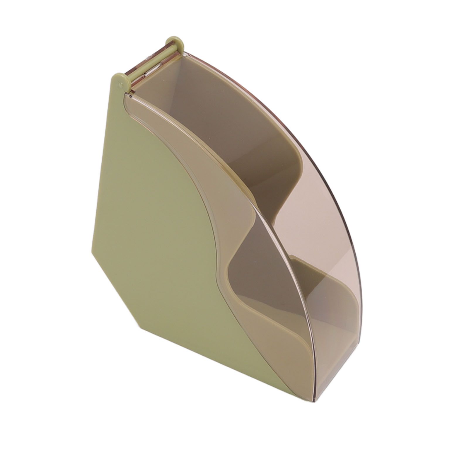 Coffee Filter Paper Storage Box Dustproof Plastic Filter Paper Rack Hand view 5