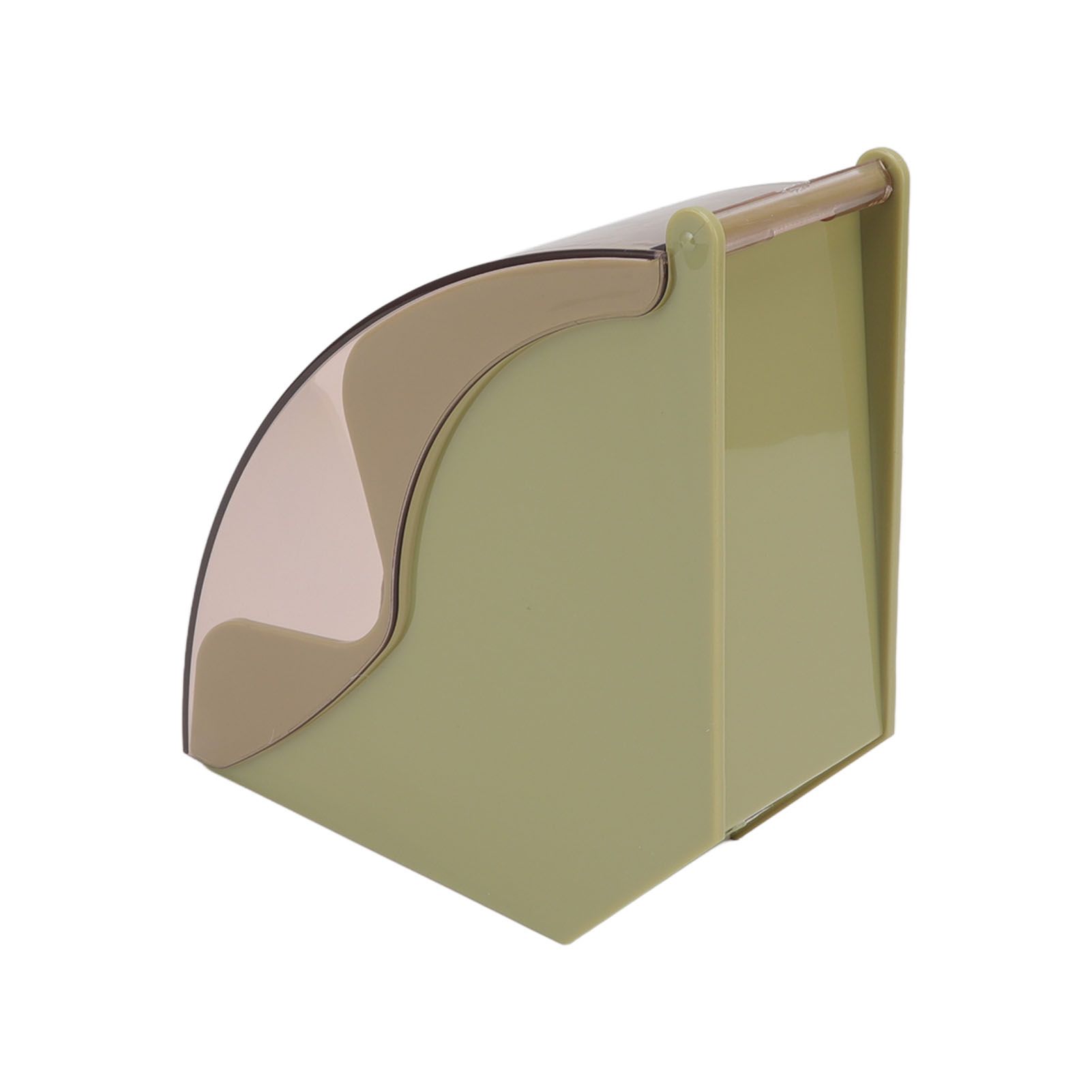 Coffee Filter Paper Storage Box Dustproof Plastic Filter Paper Rack Hand view 7