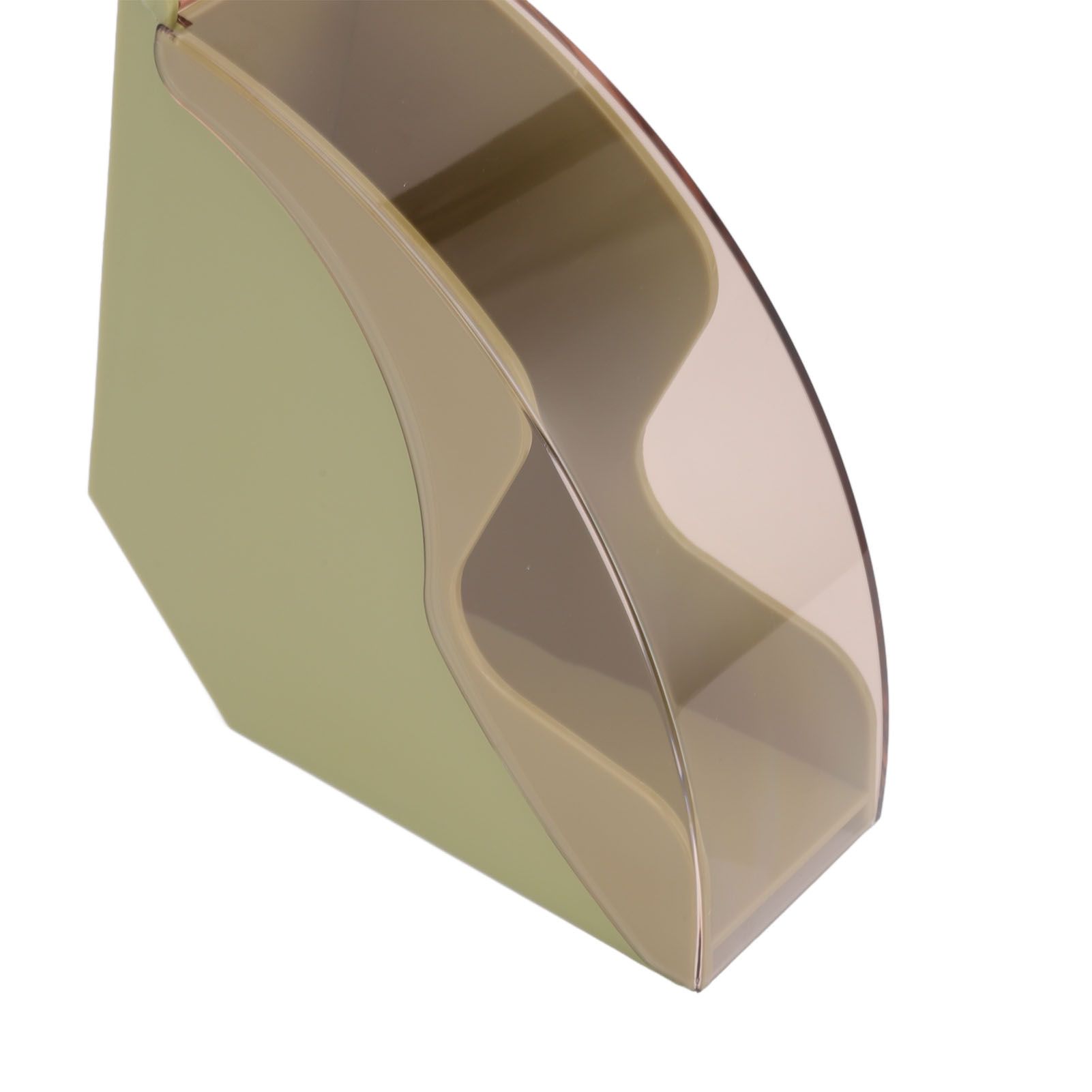 Coffee Filter Paper Storage Box Dustproof Plastic Filter Paper Rack Hand view 13