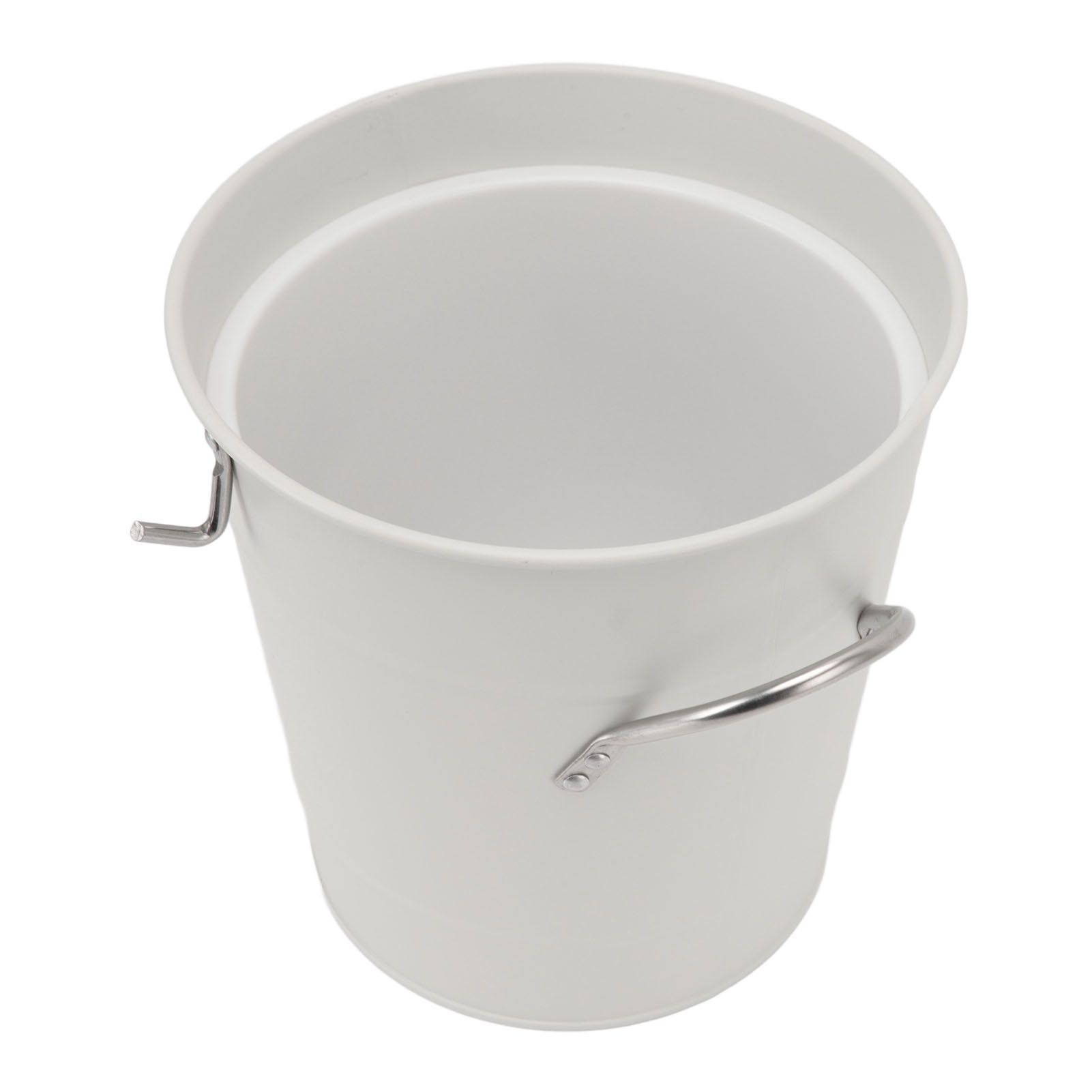 Ice Bucket Round with Ice Shovel Galvanized Sheet Plastic Beer Chiller Bin for view 10
