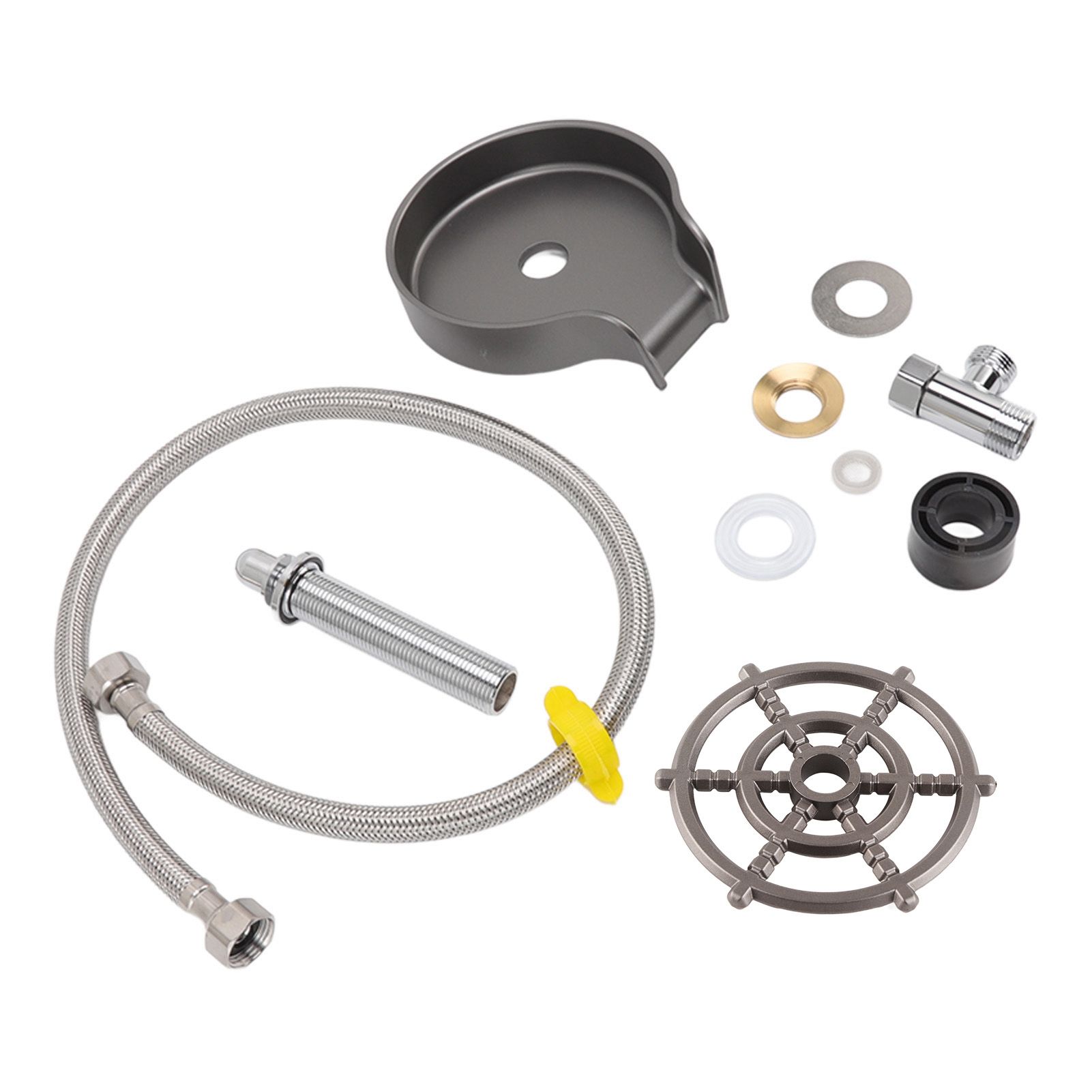 Glass Rinser for Kitchen Sink Bar Accessories High Pressure Spray Wash Sink