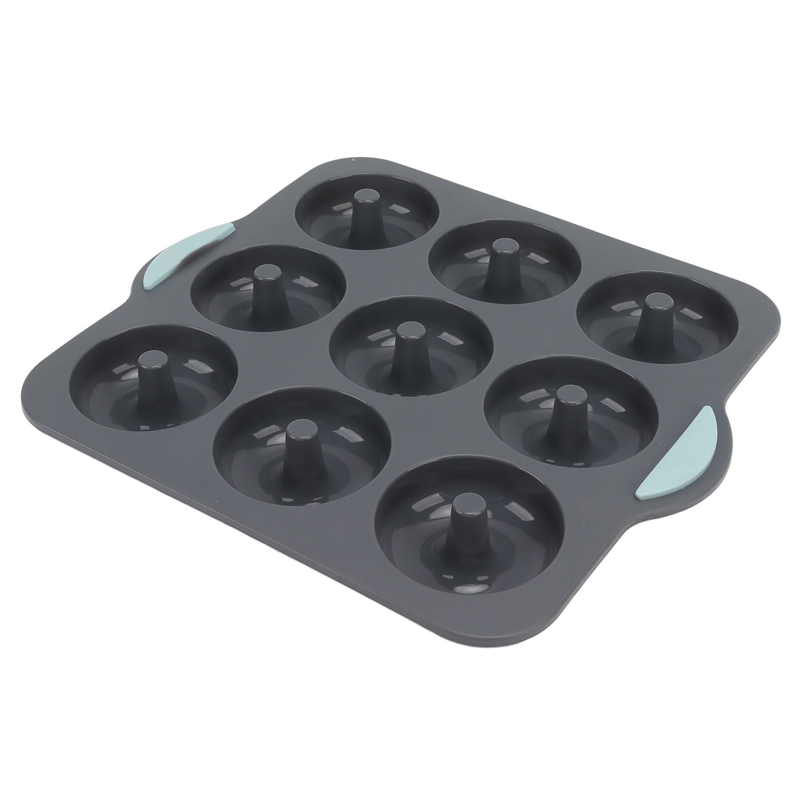 Silicone Donut Mold 9 Cavity Prevents Stick Safe Heat Resistance Doughnut Pan view 6