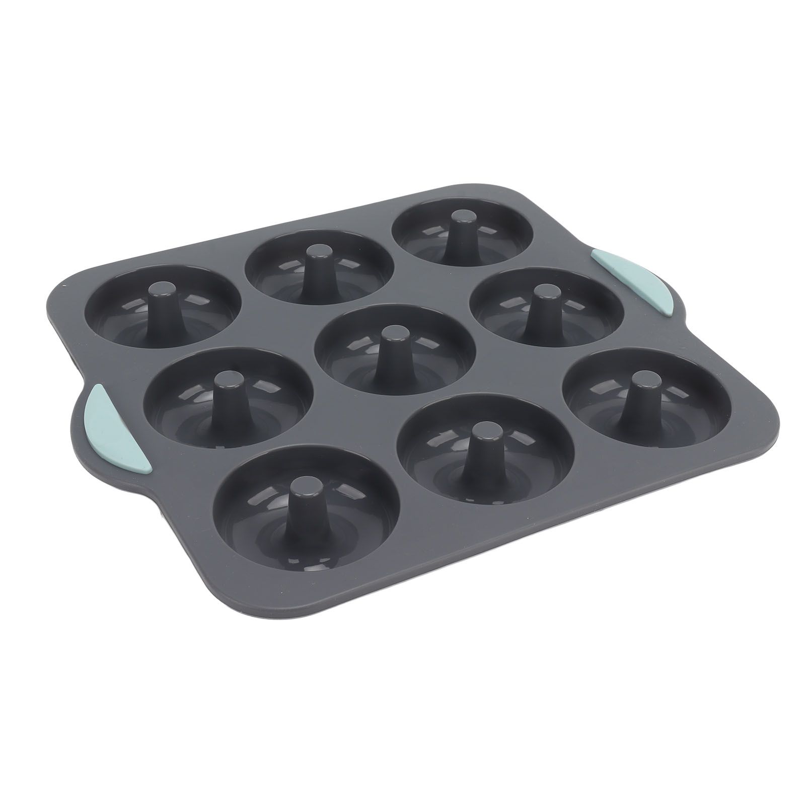 Silicone Donut Mold 9 Cavity Prevents Stick Safe Heat Resistance Doughnut Pan view 8