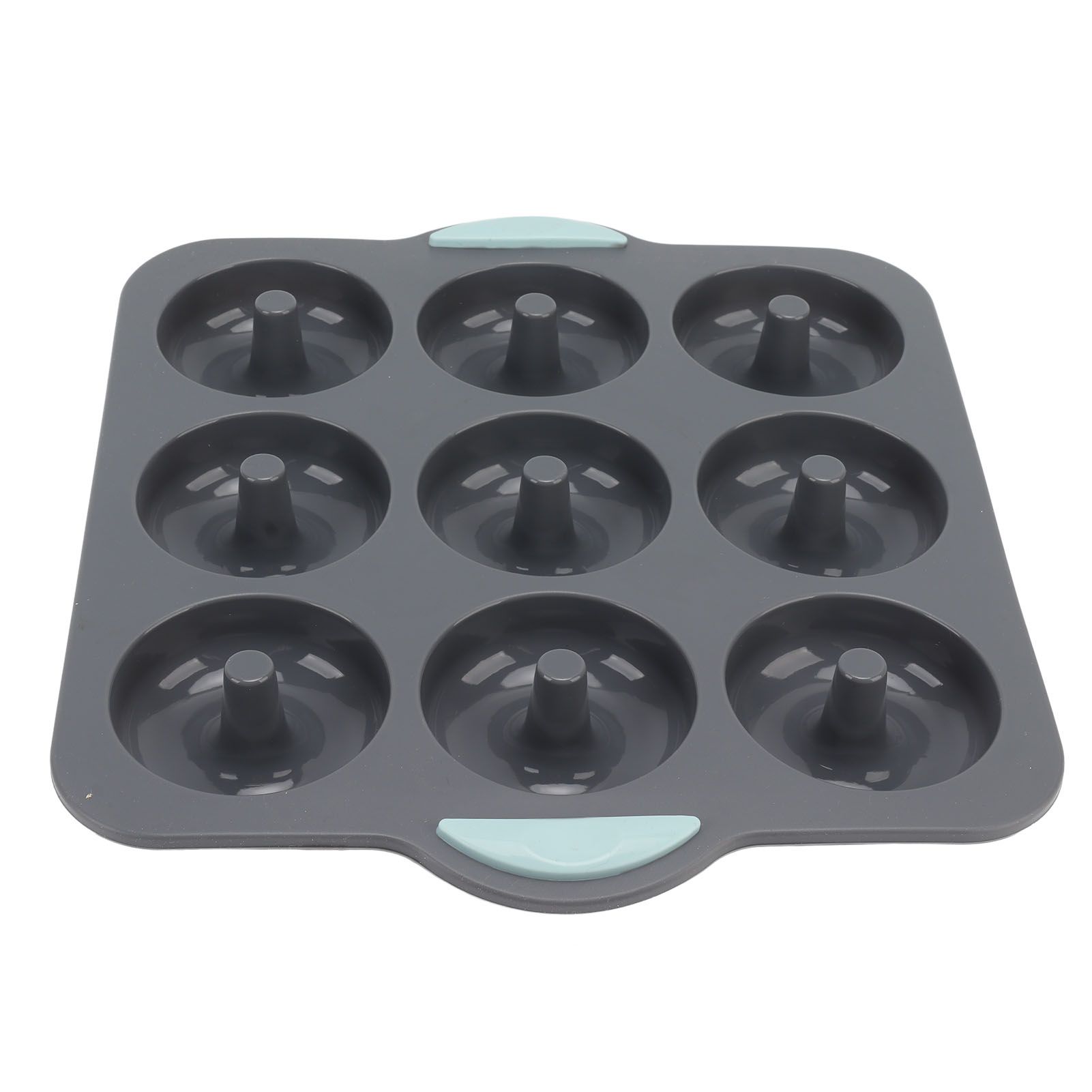 Silicone Donut Mold 9 Cavity Prevents Stick Safe Heat Resistance Doughnut Pan view 9